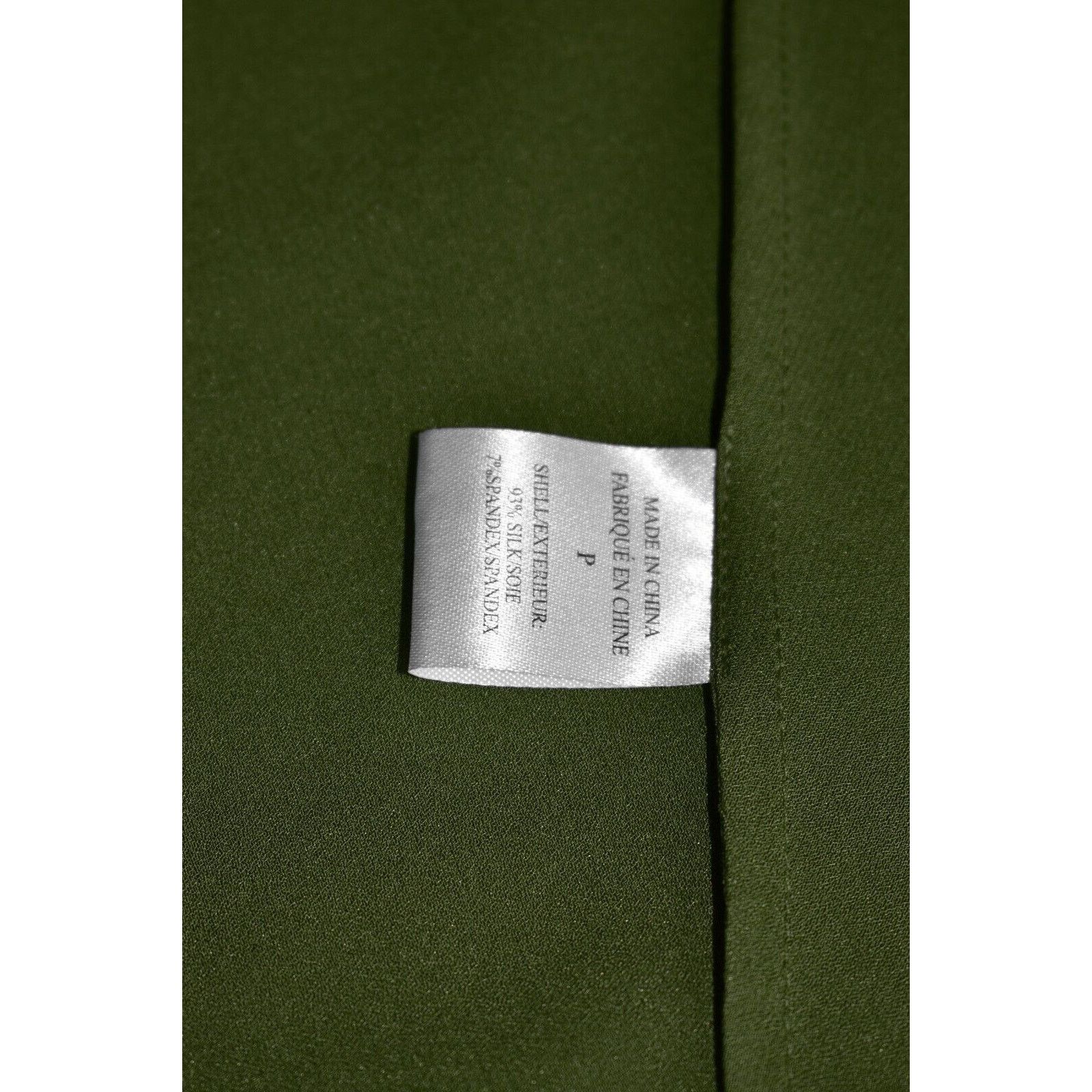 Theory NWT THEORY Tarsha Moss Celestial Silk Fabric Top Size P $200 Size S / US 4 / IT 40 - 4 Thumbnail