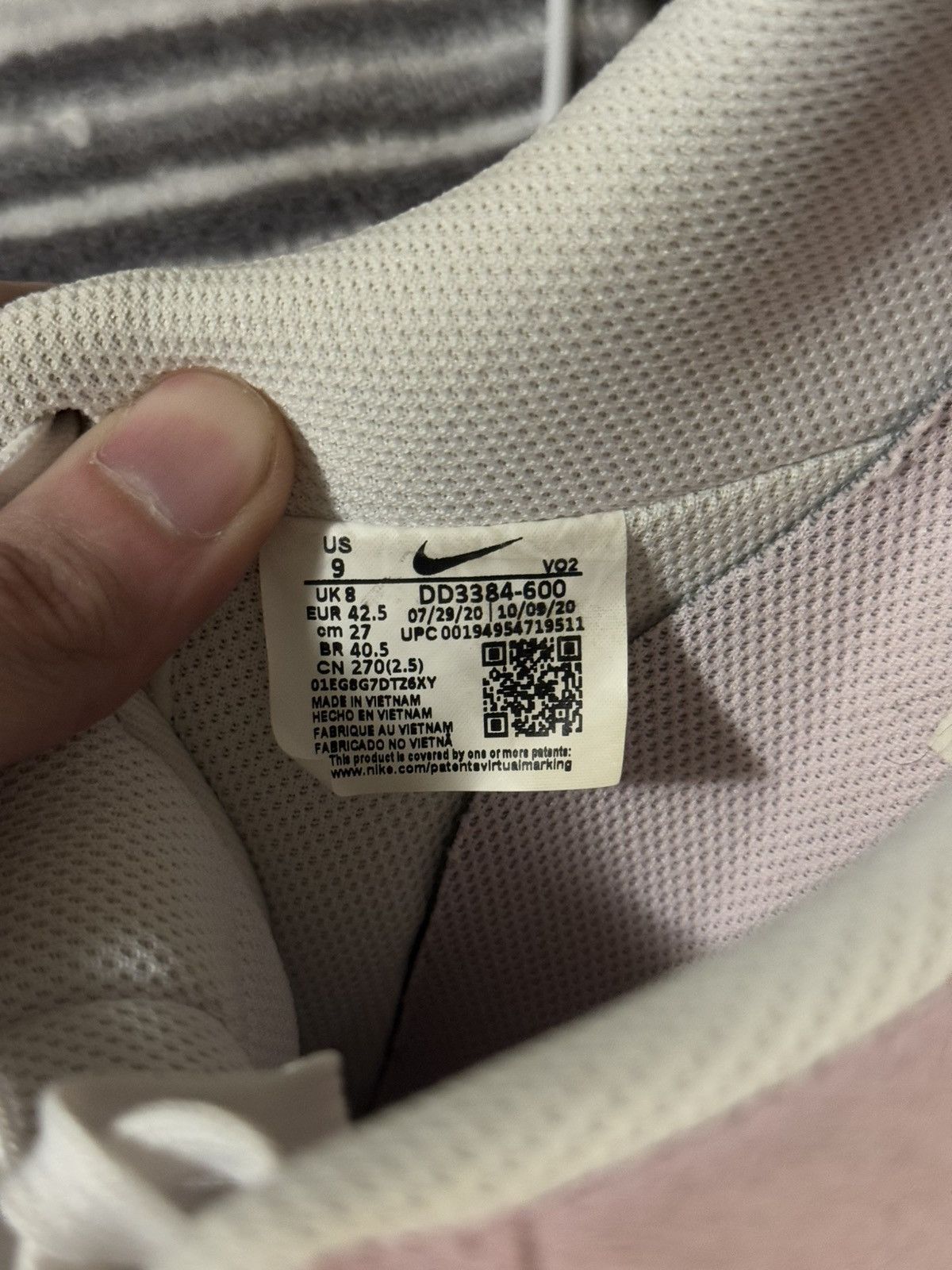 Nike Nike Valentines Day Air Force 1 Pink Size 9 W/ BOX Size US 9 / EU 42 - 18 Thumbnail