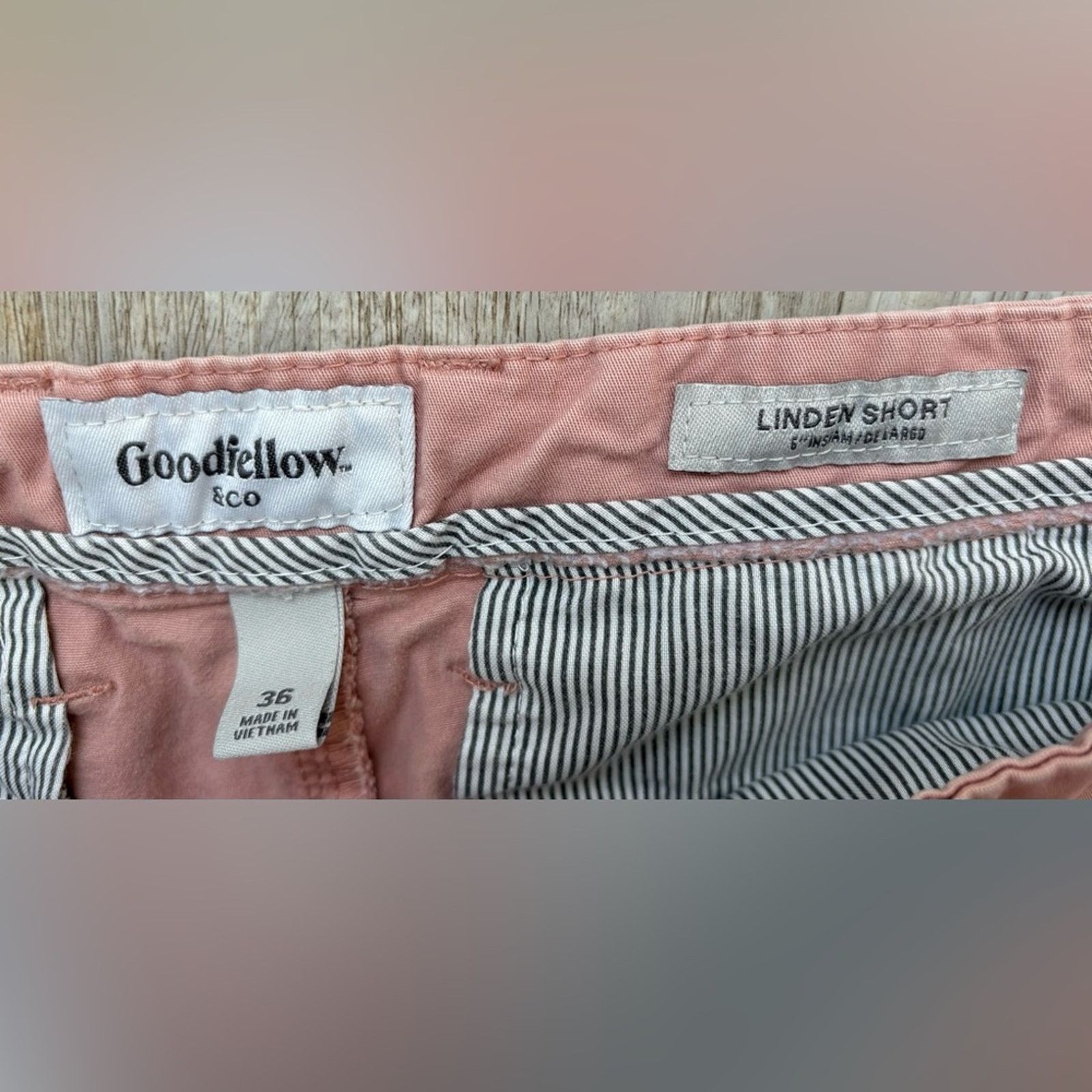 Other Goodfellow & Co | Men’s 6” Inseam Chino Linden Shorts | 36 Size US 36 / EU 52 - 3 Thumbnail