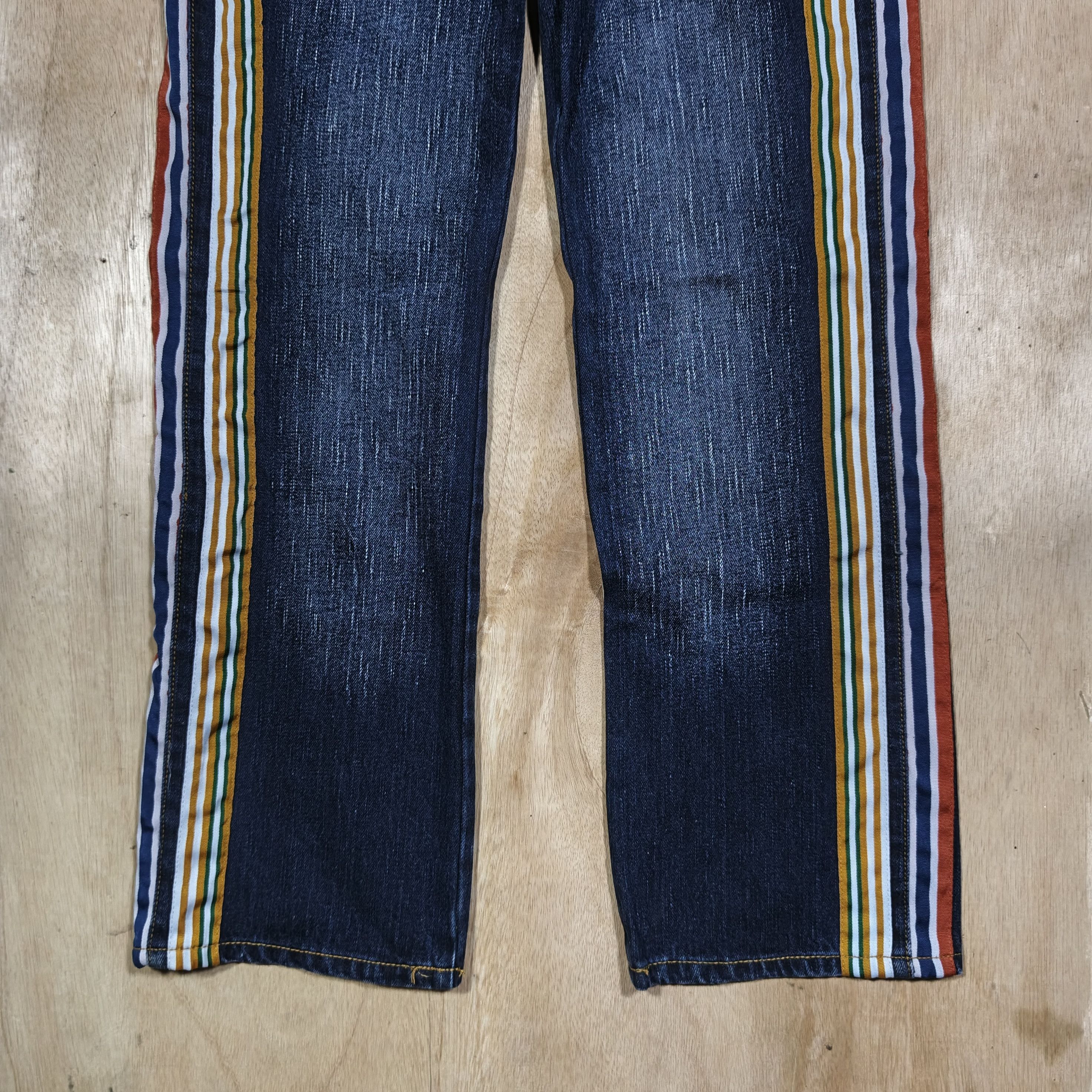 Japanese Brand Blue Moon Blue HAWAI'I TheBigIsland Side Stripe Size US 28 / EU 44 - 3 Thumbnail