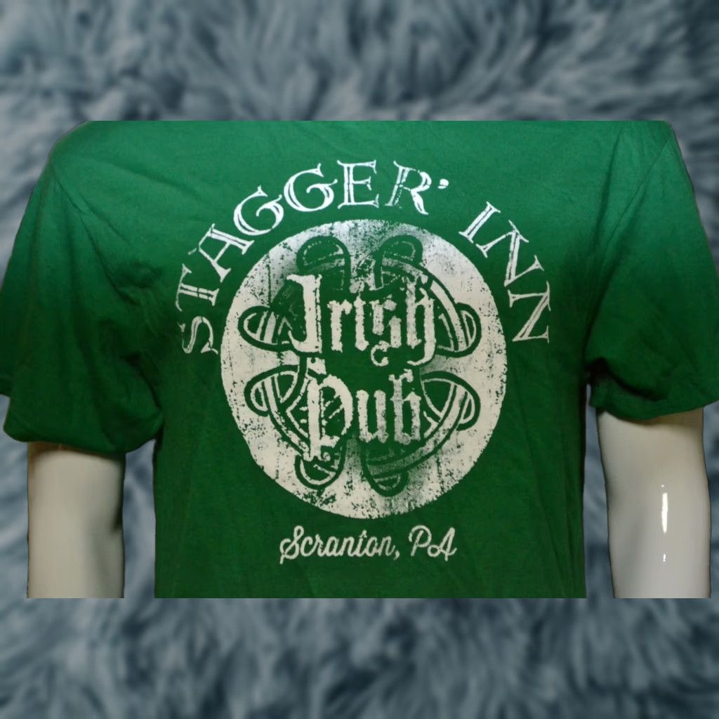 Delta VINTAGE Stagger Inn Irish Pub Scranton PA Dive Bar T Shirt Large Celtic St. Patricks Day Size US L / EU 52-54 / 3 - 1 Thumbnail
