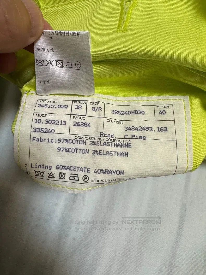 Hermes Hermes Yellow Casual Pants with Tags. Size US 38 / EU 54 - 8 Thumbnail