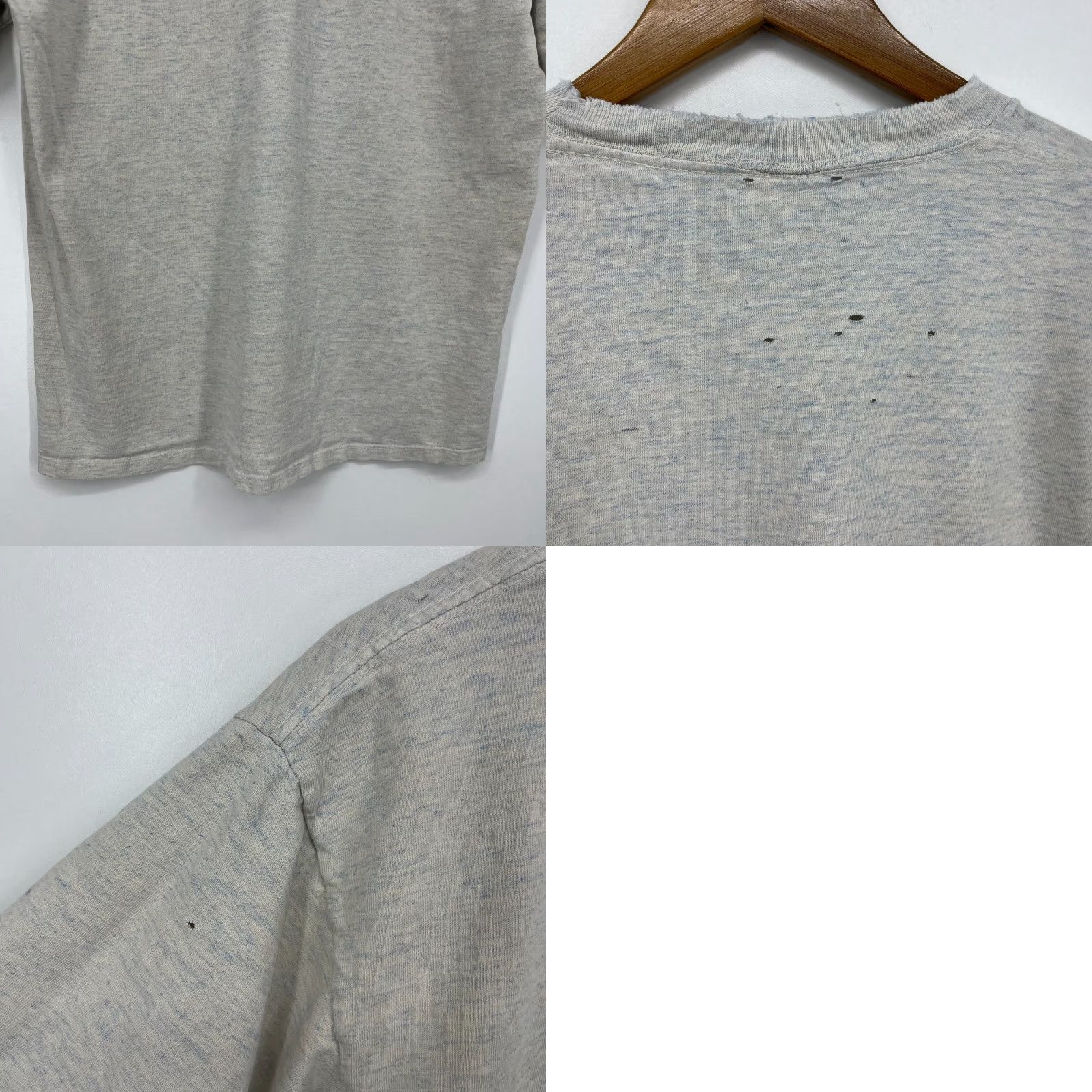 Vintage VINTAGE Cal Cru T-Shirt Jacksonville Beach Florida Gray Cotton Women's L Crew Neck Short Sleeve 1990s- Florida" Size L / US 10 / IT 46 - 9 Thumbnail