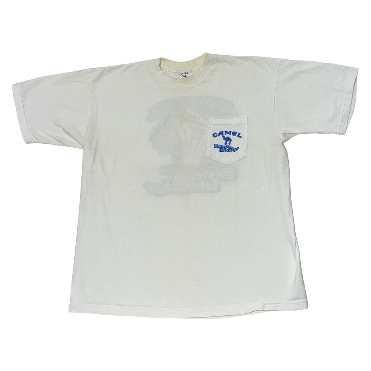 Camel × Vintage Vintage 1996 Camel Cigarettes Vegas Groove Blender T-shirt Size US XL / EU 56 / 4 - 2 Thumbnail