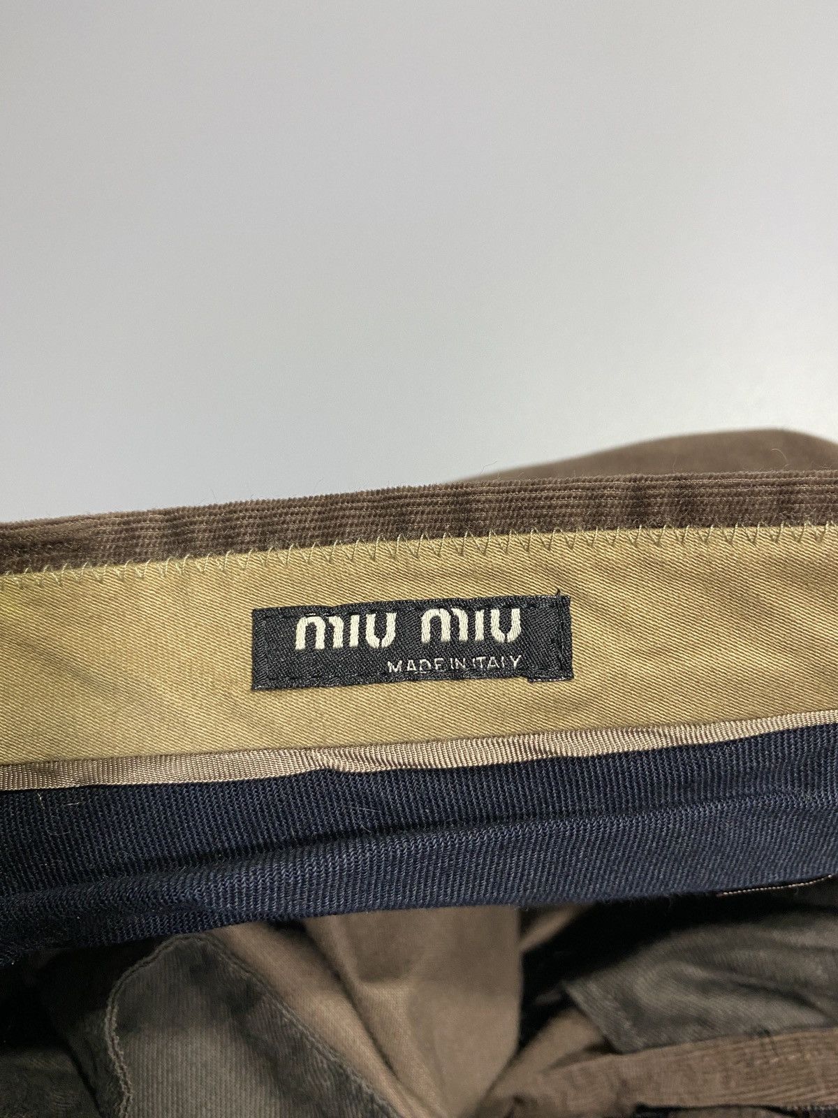 Miu Miu Miu Miu Corduroy Pants Size US 30 / EU 46 - 14 Thumbnail