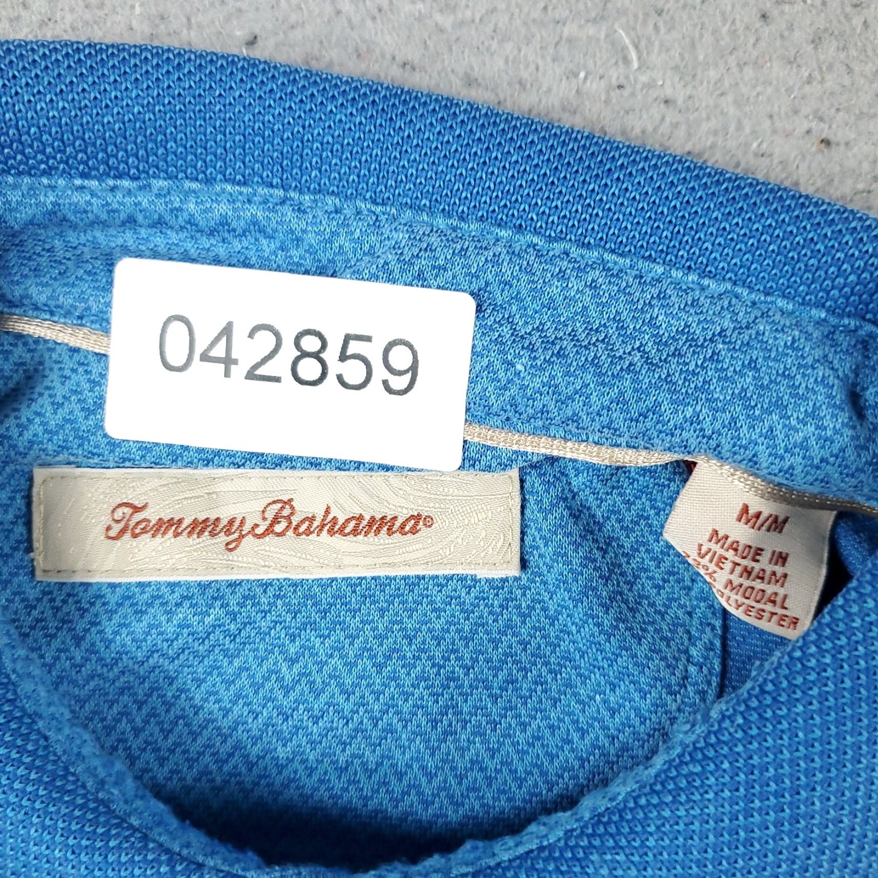 Tommy Bahama Tommy Bahama Polo Shirt Mens Medium Blue Casual Short Sleeve Activewear Size US M / EU 48-50 / 2 - 6 Thumbnail