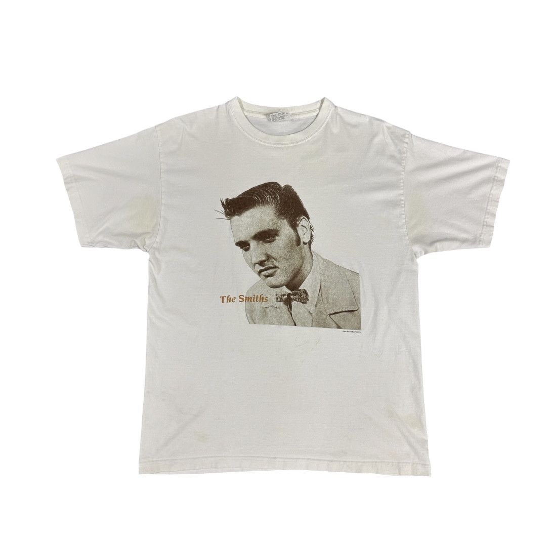 Band Tees Vintage 90s The Smiths "Elvis" Tee Shirt Size US L / EU 52-54 / 3 - 3 Thumbnail