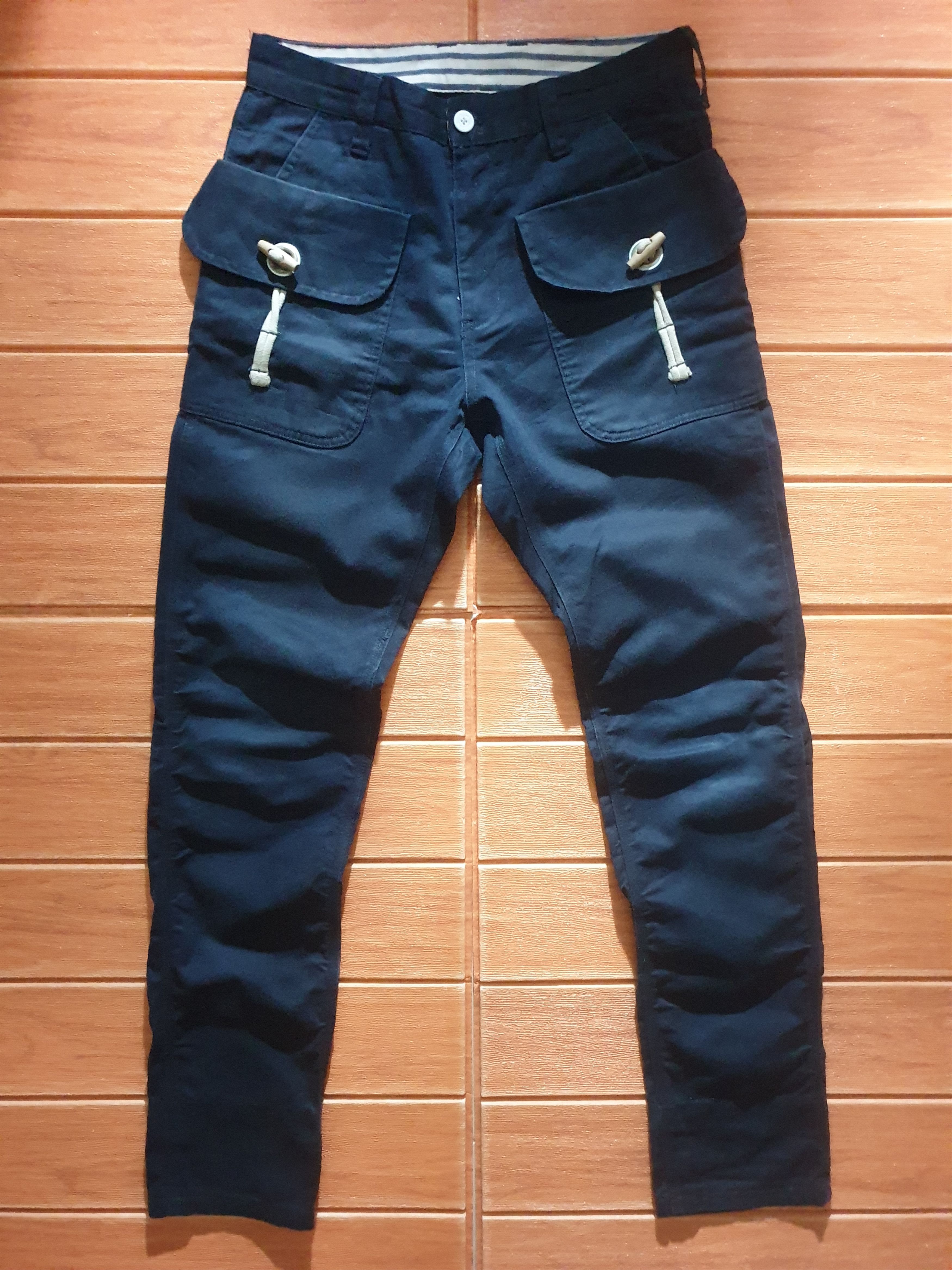 Japanese Brand 💥Navy Japanese brand blue Pant Size US 30 / EU 46 - 1 Thumbnail