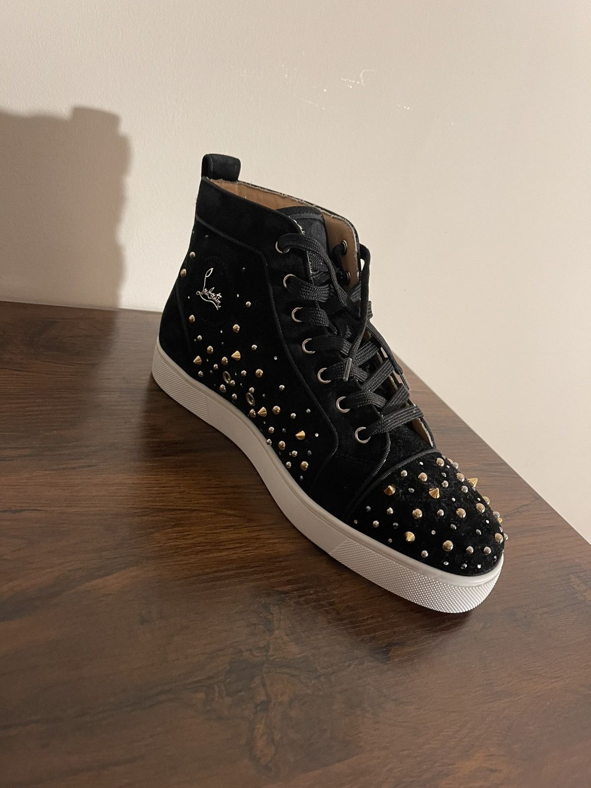 Christian Louboutin × Designer Christian Louboutin Milky Louis Flat Veau Vel/GG Size US 9 / EU 42 - 7 Thumbnail