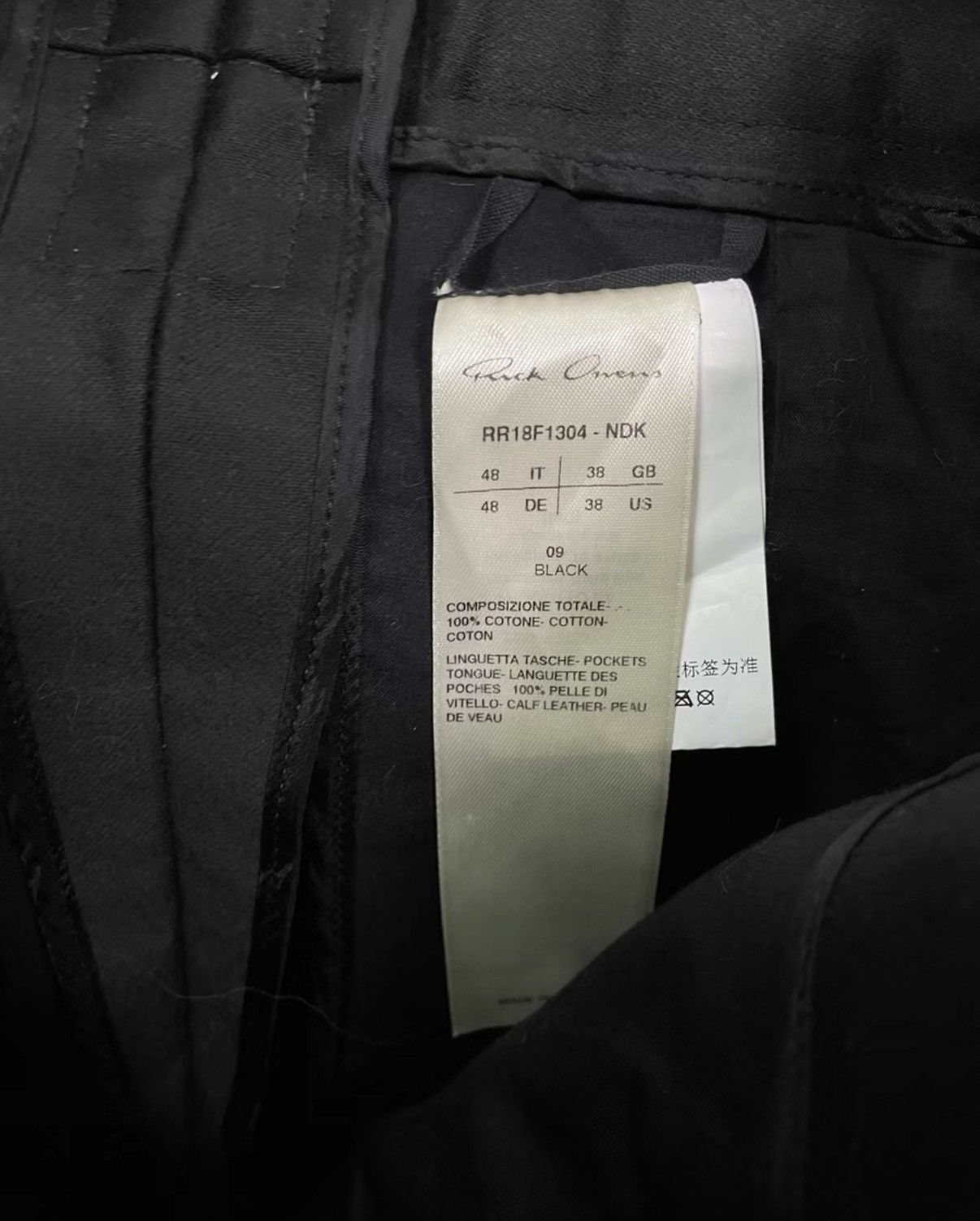 Rick Owens Rick Owens 18FW Runway High-Waist Cargo Pants Size US 38 / EU 54 - 3 Thumbnail