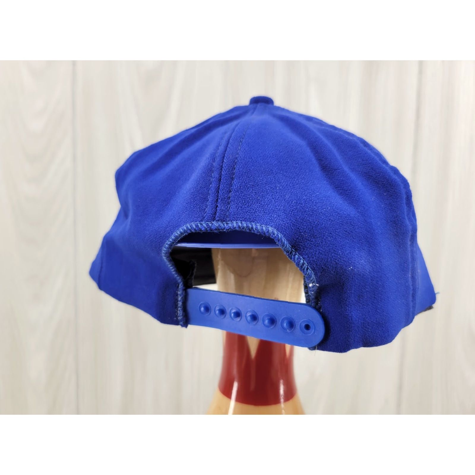 Vintage VINTAGE Ayers Electric Hat Blue Snapback USA Made Men One Size Blue Trucker Hat Mens Size ONE SIZE - 6 Thumbnail