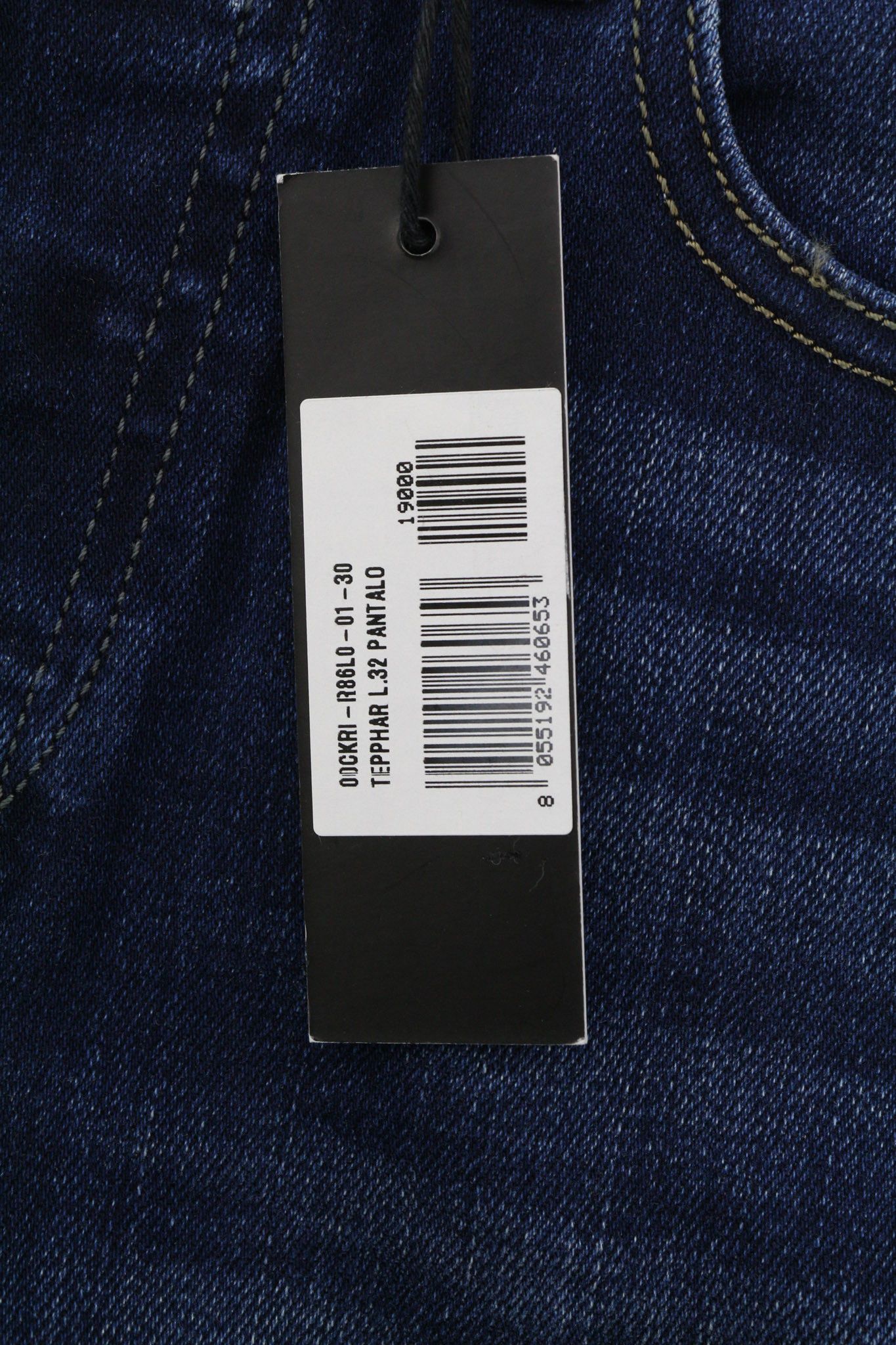 Diesel TEPPHAR R86L0 W27/L32 Stretch Washed Blue Jeans 40202 Size US 27 - 8 Thumbnail