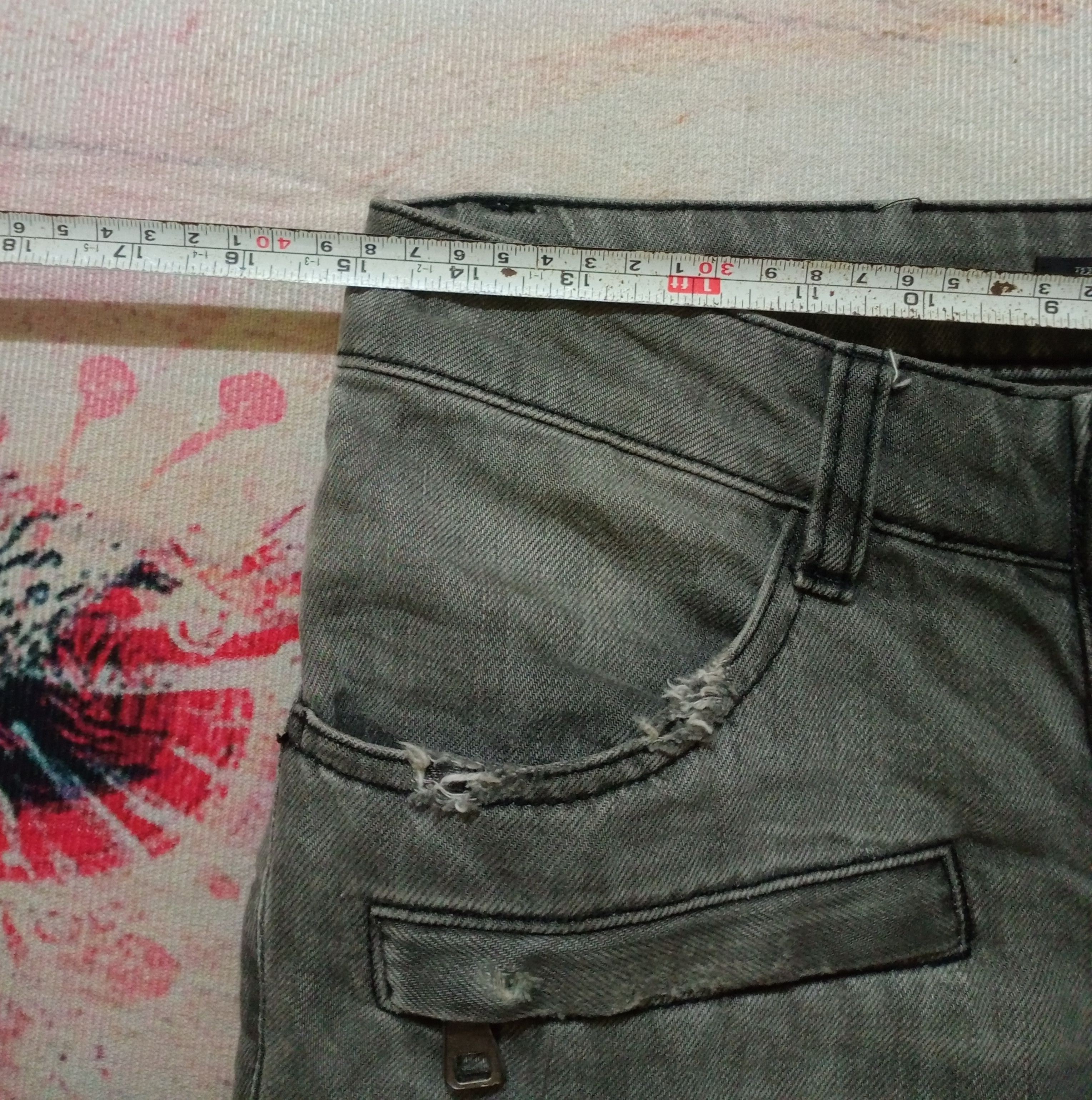 Balmain Balmain Paris Bikers Denim Jeans Size US 30 / EU 46 - 14 Thumbnail