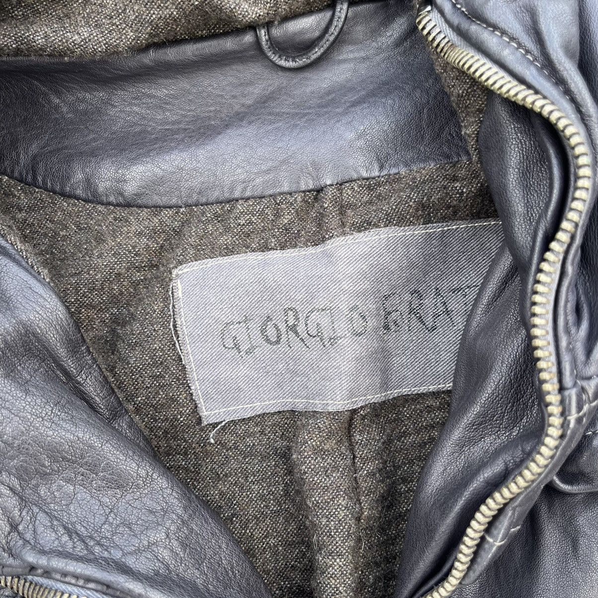 Giorgio Brato Giorgio brato hooded leather jacket Size US S / EU 44-46 / 1 - 4 Thumbnail