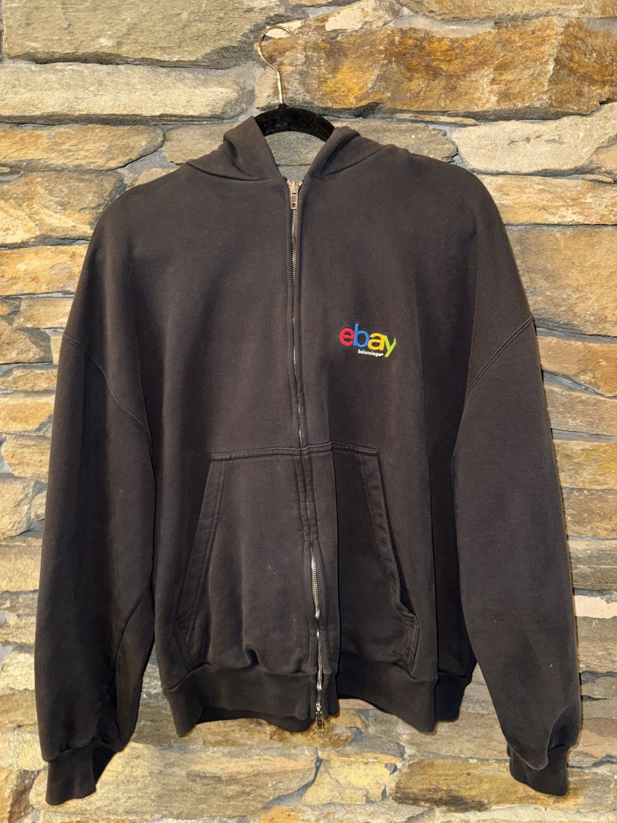 Balenciaga Ebay Zip-Up Hoodie | Grailed