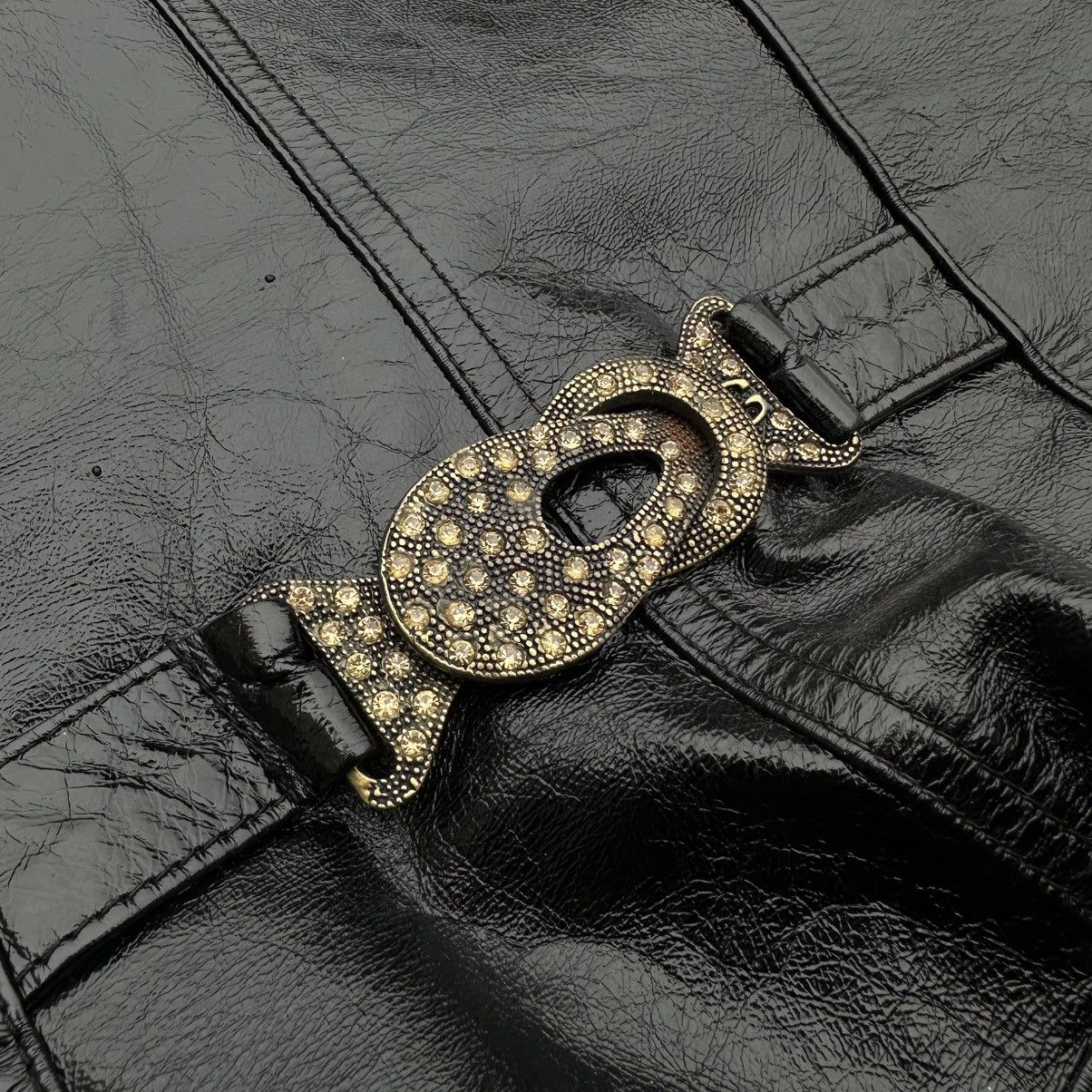 Japanese Brand Vintage Japanese Style Macrevis Leather Jacket Y2K 00s USA Size L / US 10 / IT 46 - 16 Thumbnail