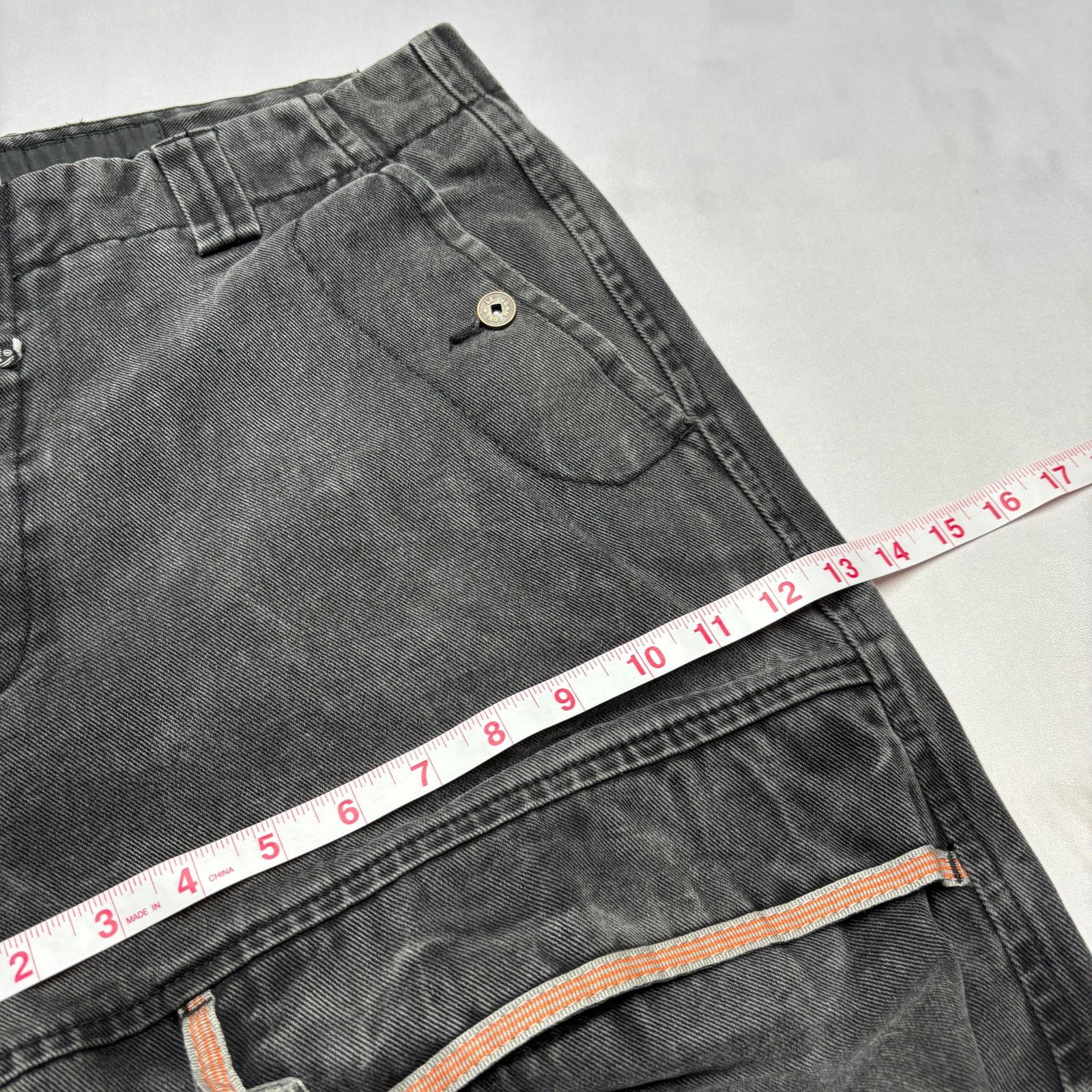 Marithe + Francois Girbaud Marithe Francois Girbaud MFG Baggy Jeans Shuttle Tape Size US 36 / EU 52 - 8 Thumbnail