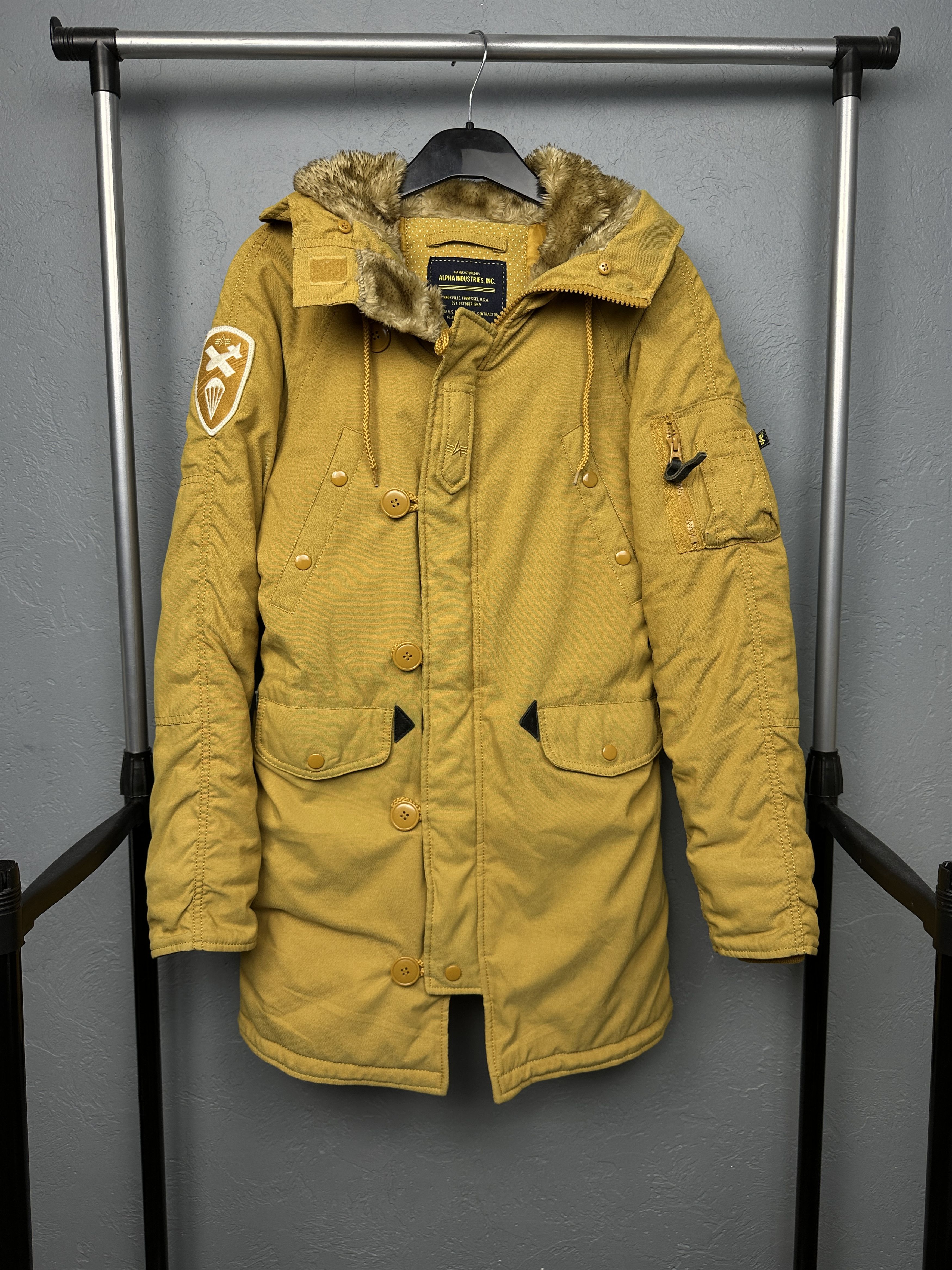 Alpha Industries Alpha Industries N3B Vintage Mens Parka Jacket Size US XS / EU 42 / 0 - 1 Thumbnail