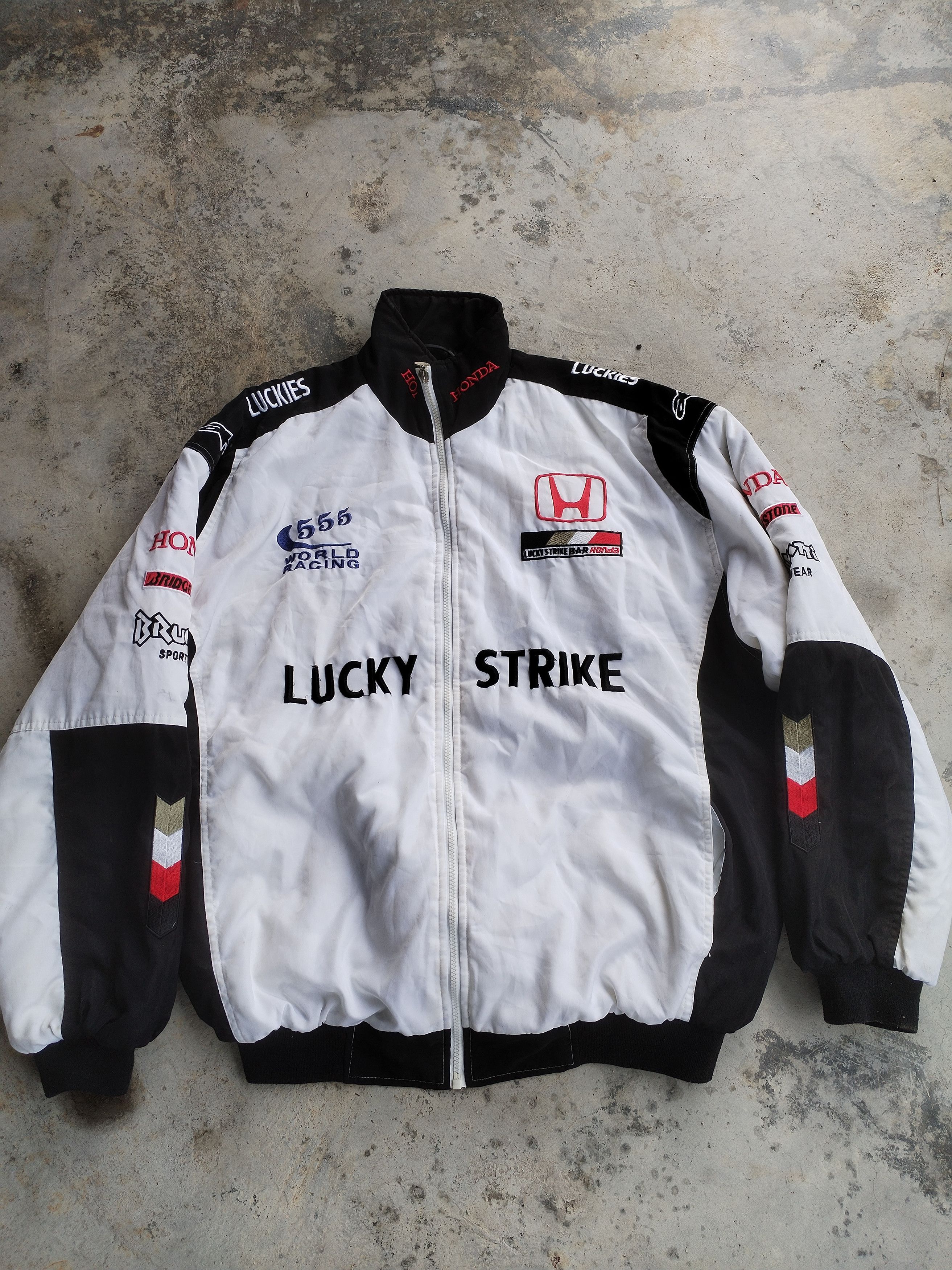 Japanese Brand HONDA RACING JACKET Size US XL / EU 56 / 4 - 2 Thumbnail
