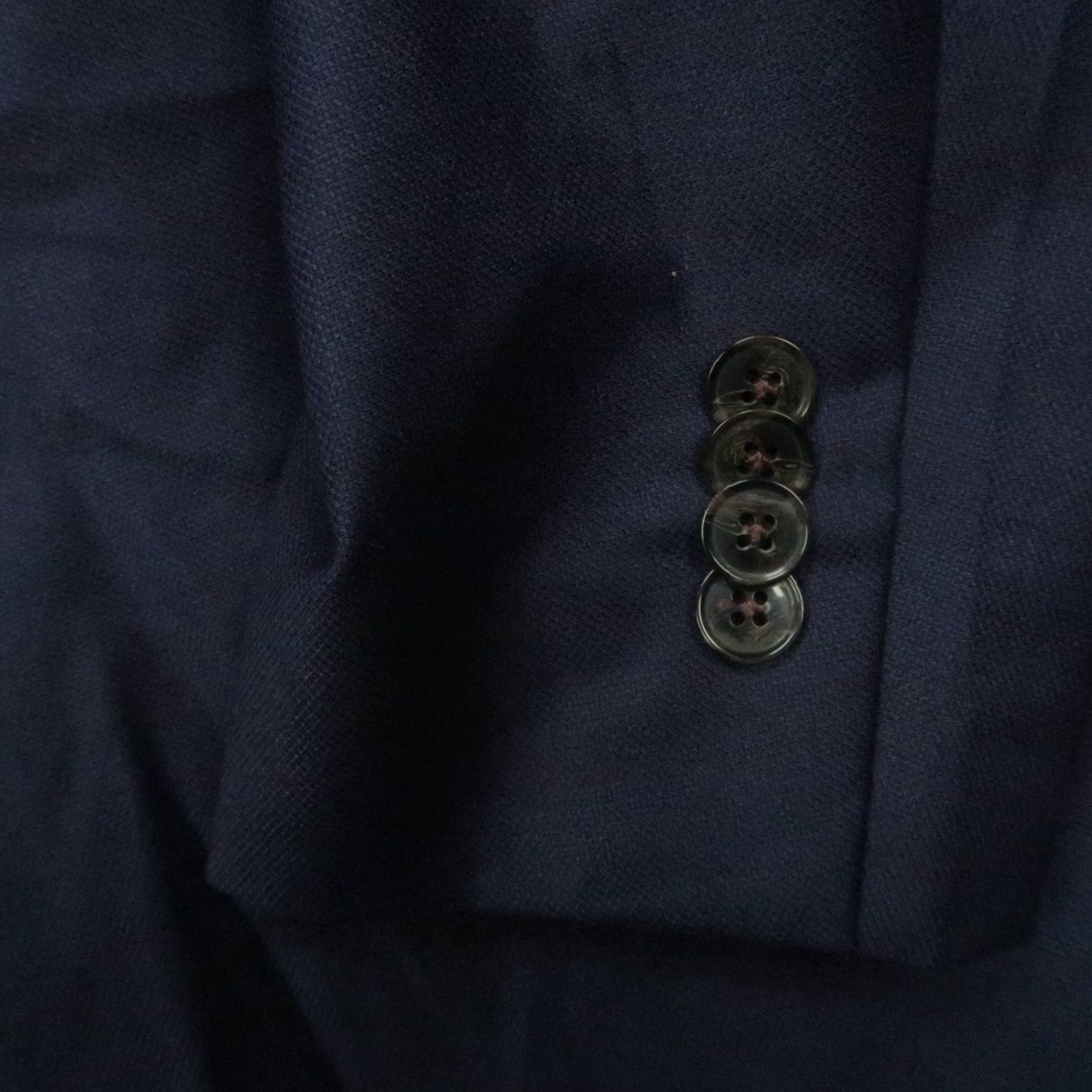 Peter Millar Peter Millar Blazer Men 42 Regular Blue Wool Double-Vented Notch Lapel Single-Breasted Two-Button Jacket Coat Mens Size 42R - 3 Thumbnail