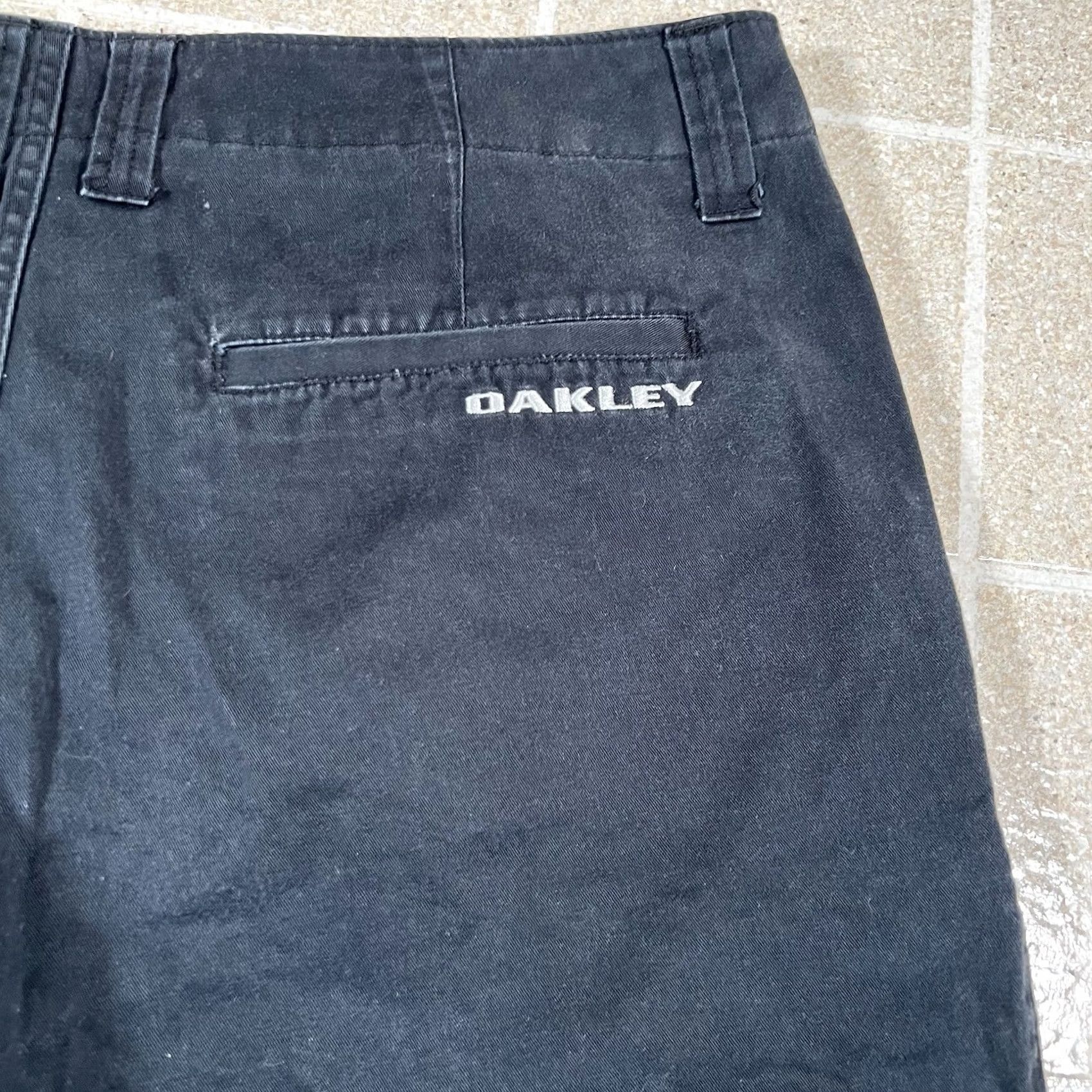 Oakley Oakley Golf Shorts Casual Chino Men’s Size 34 Flat Front Black Size US 34 / EU 50 - 6 Thumbnail