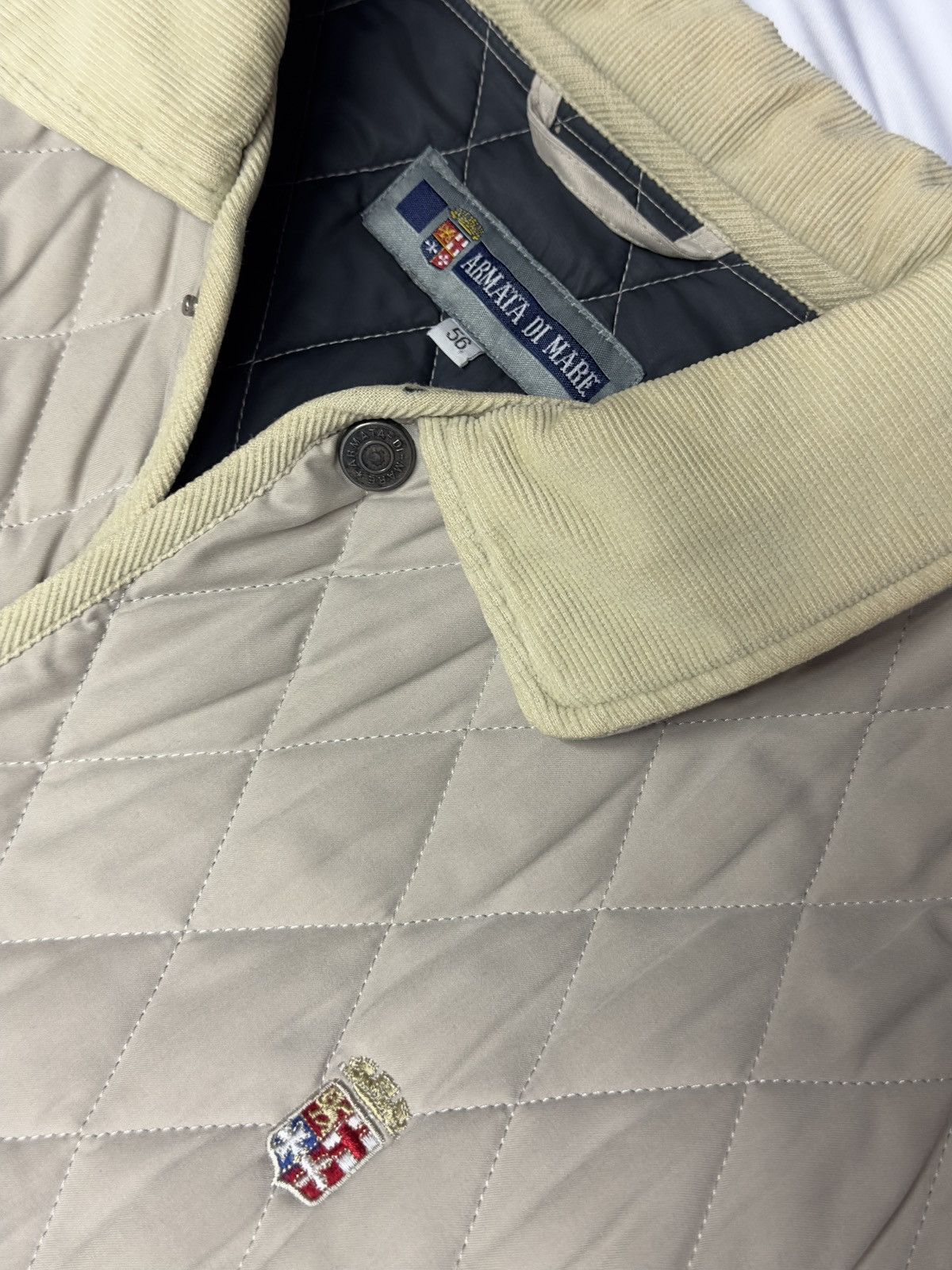 Other Italian Archive Quilted Jacket Size US XL / EU 56 / 4 - 3 Thumbnail
