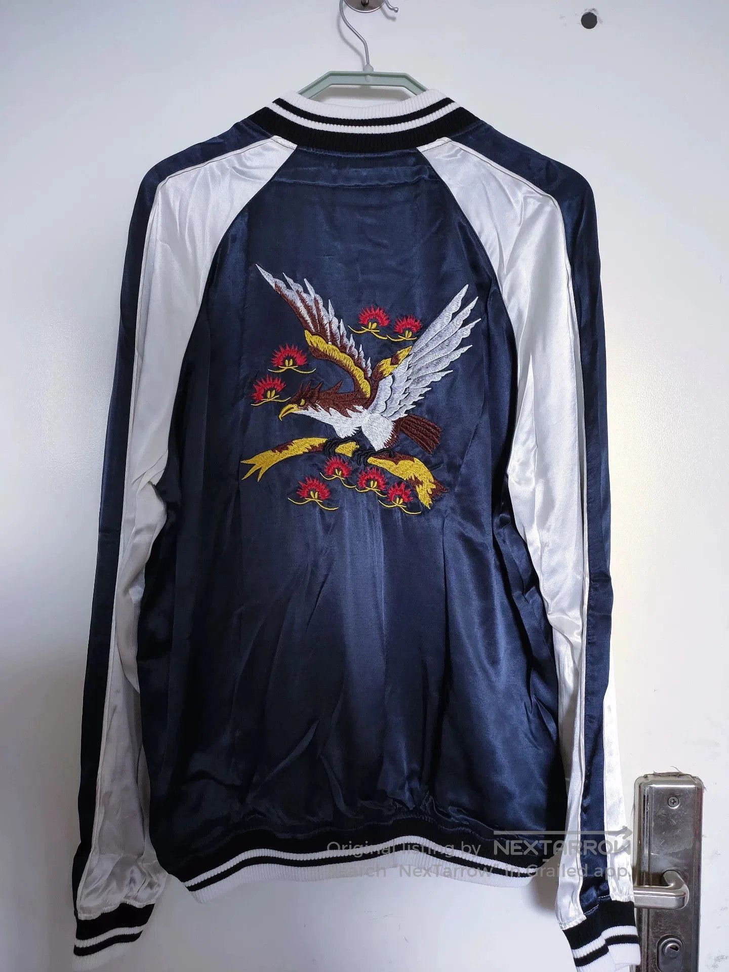 Sandro Sandro Men's Eagle Embroidery Jacket. Size US L / EU 52-54 / 3 - 3 Thumbnail