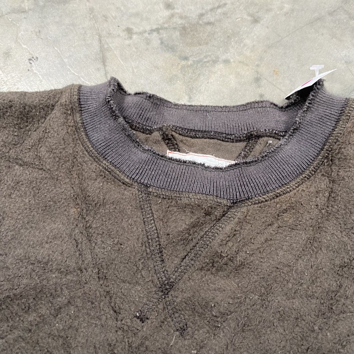 Japanese Brand × Vintage y2k Public Voice Japan Blank Fleece Army Crewneck Size US L / EU 52-54 / 3 - 4 Thumbnail