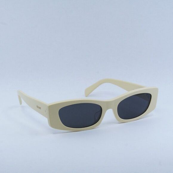 Celine Celine CL40245U 39A Sunglasses Shiny Butter Rectangle Frame Size ONE SIZE - 6 Thumbnail