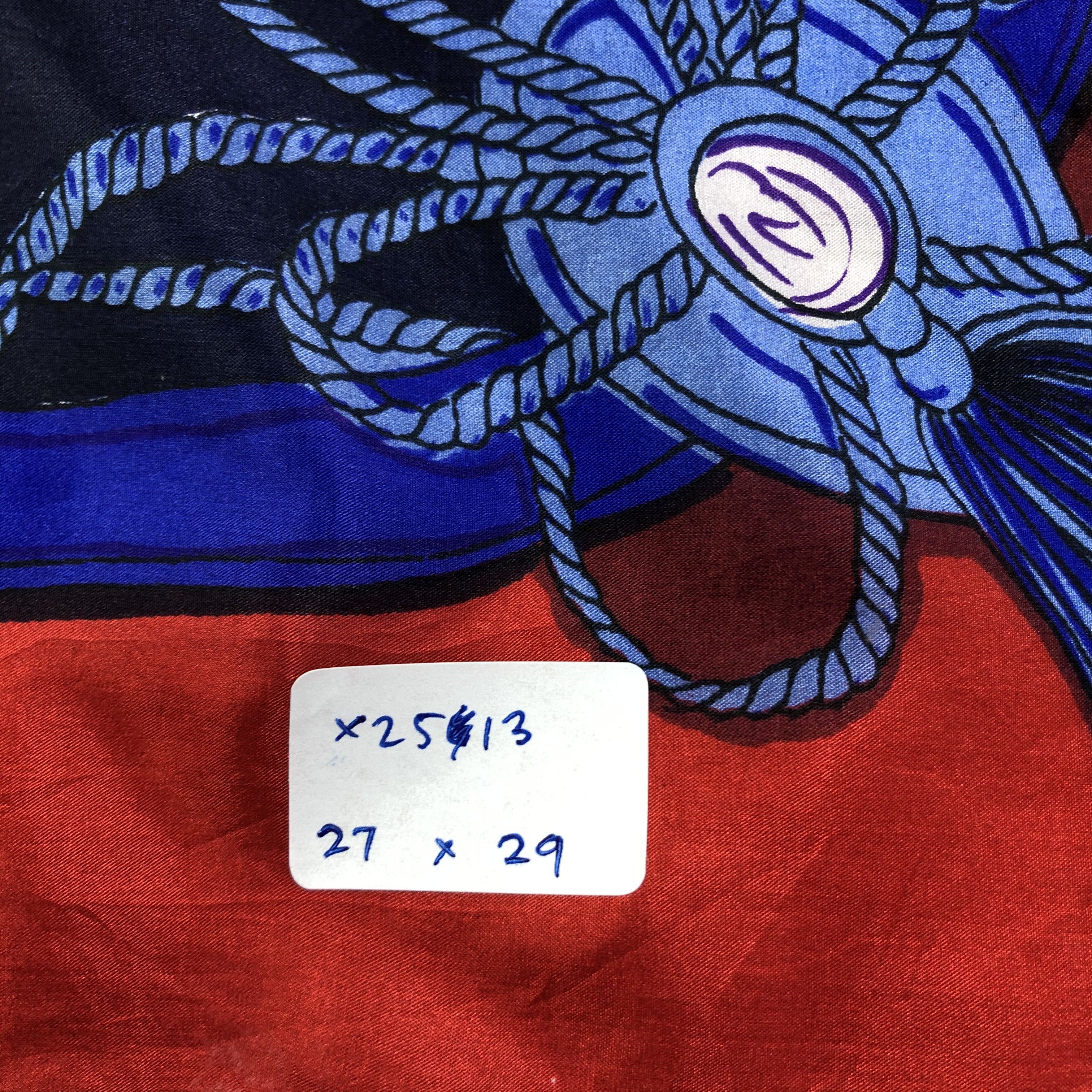 Vintage Vintage Silk Scarf Size ONE SIZE - 5 Thumbnail