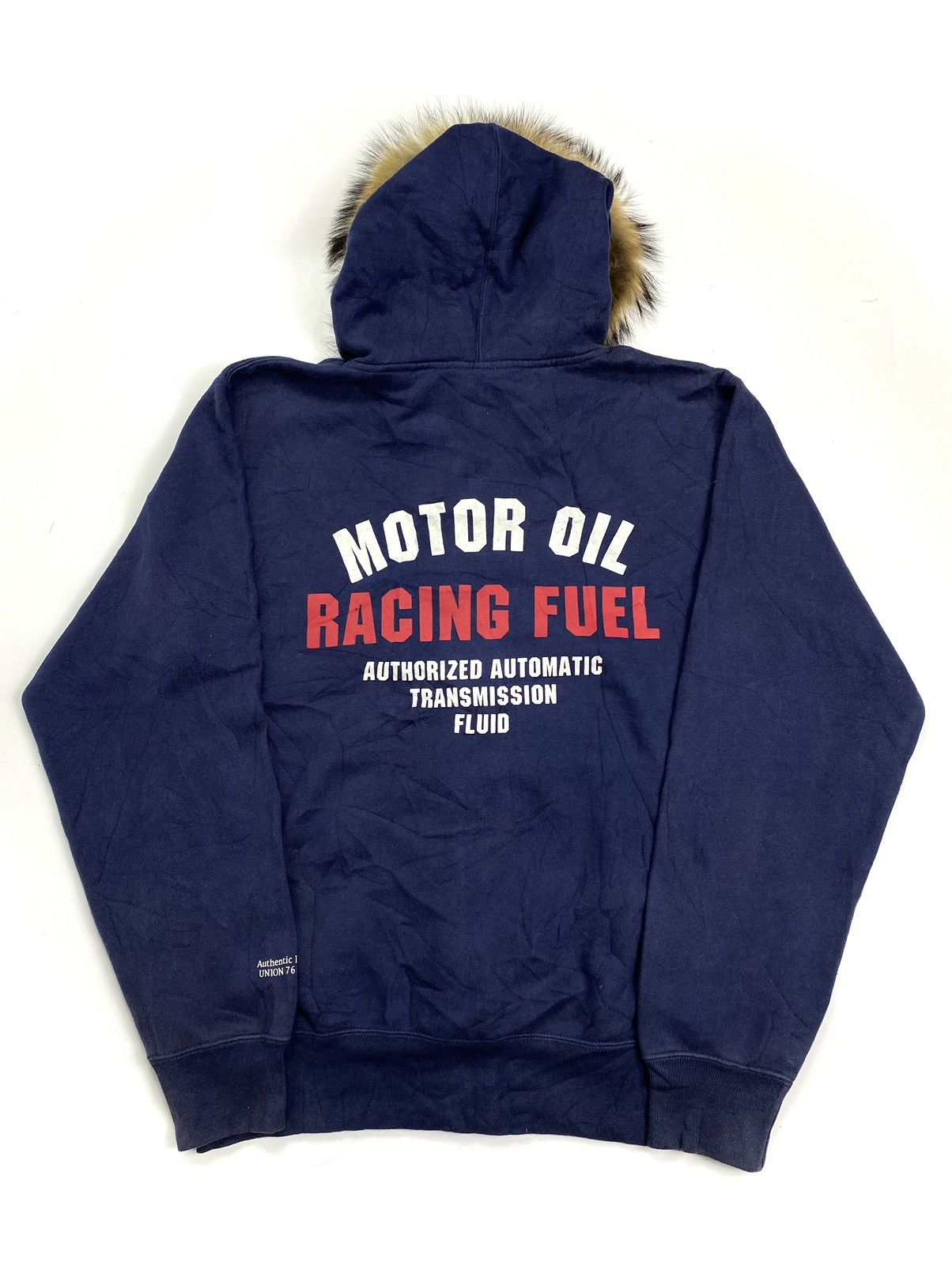 Japanese Brand fur hoodie 76 gasoline style lgb Size US M / EU 48-50 / 2 - 2 Thumbnail