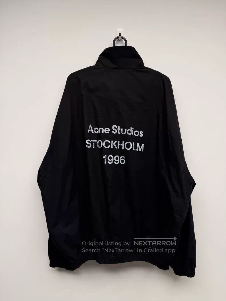 Acne Studios Acne Studios 1996 Logo Zipper Jacket, Black Size US S / EU 44-46 / 1 - 1 Thumbnail