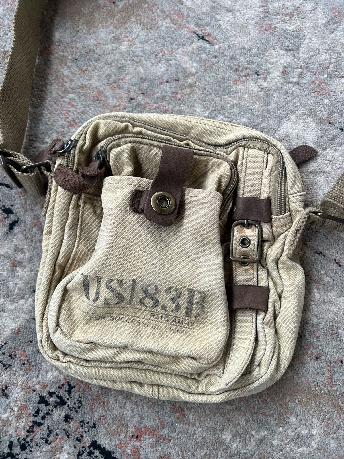 Vintage Vintage US 83B Military Bag Size ONE SIZE - 2 Thumbnail
