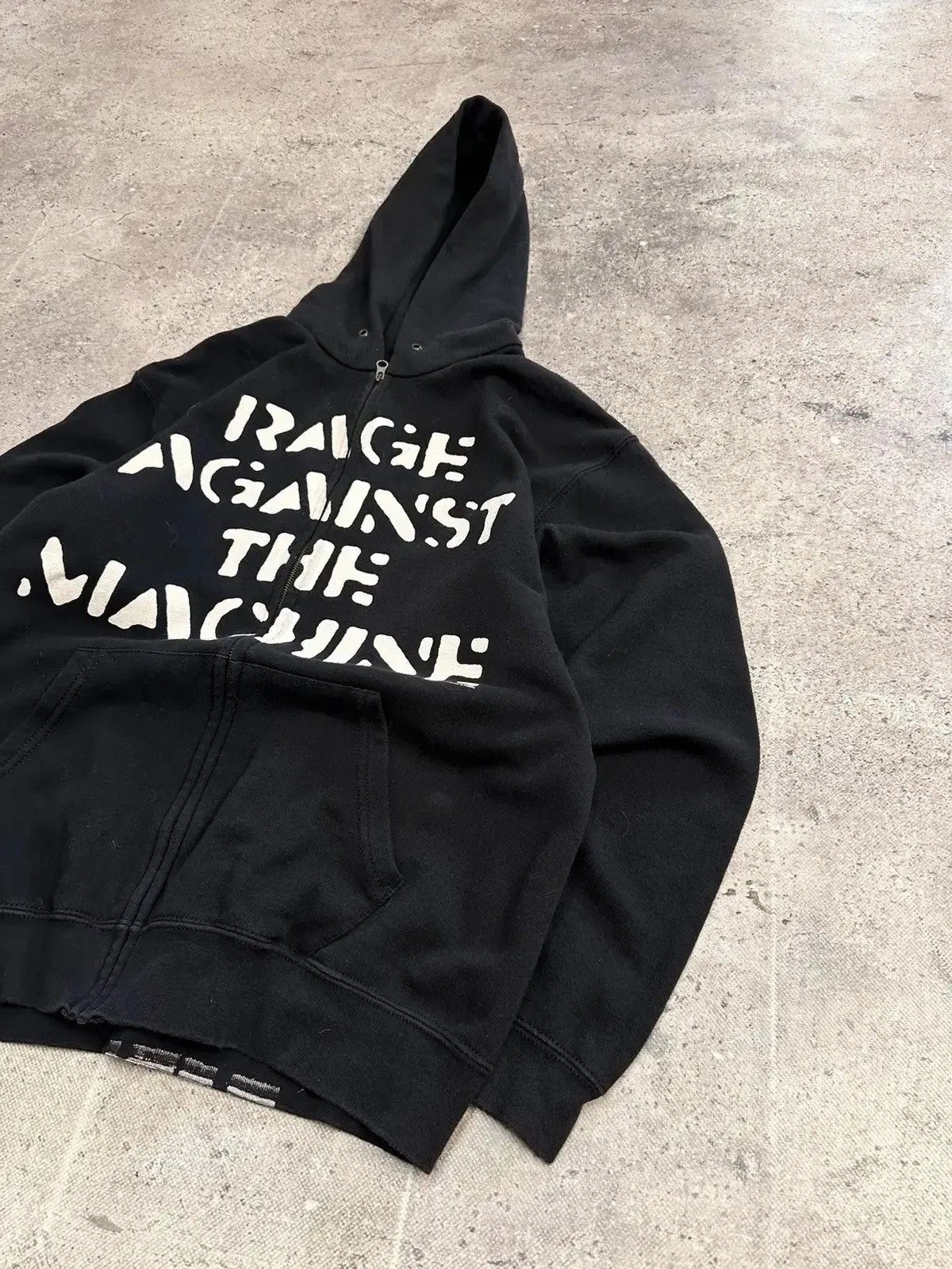Rage Against The Machine × Vintage RARE Vintage Rage Against The Machine Hoodie Size US M / EU 48-50 / 2 - 6 Thumbnail