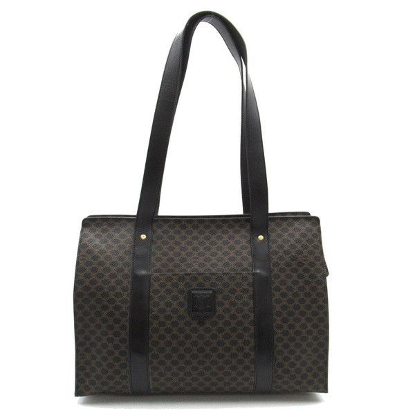 image of Celine Macadam Tote Bag in Black, Women's