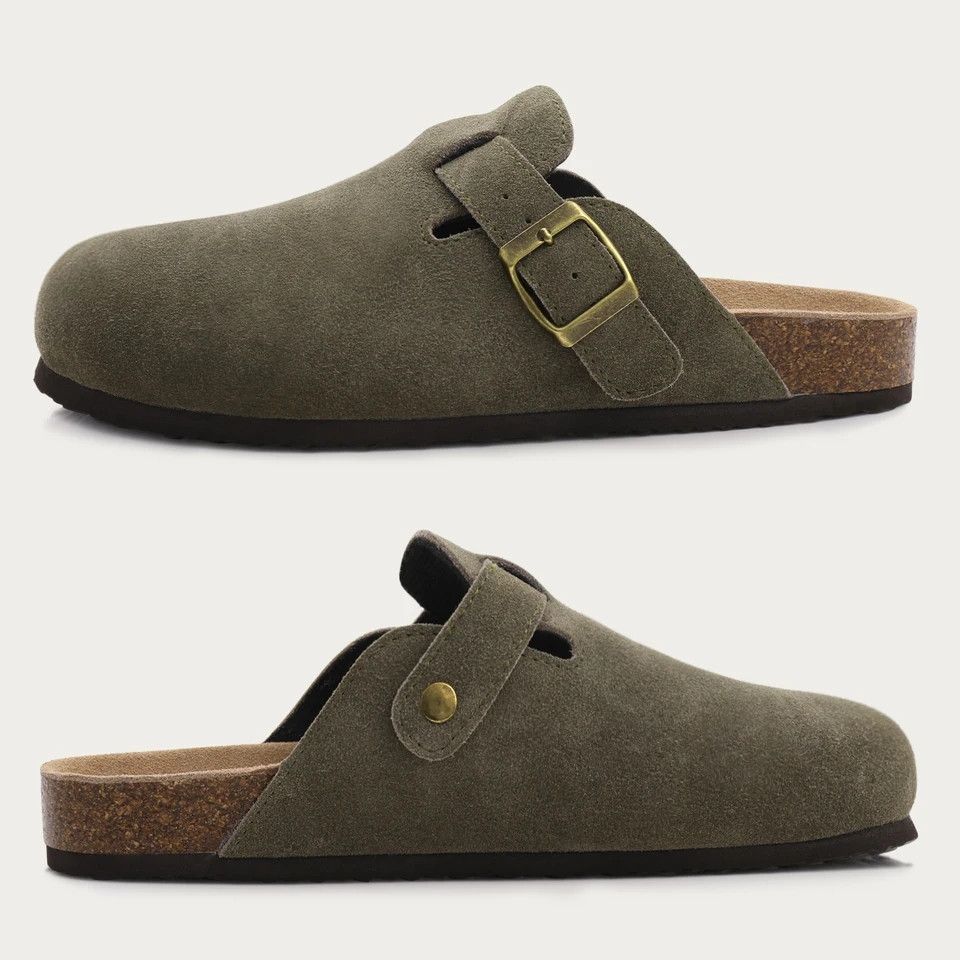 Designer × Japanese Brand Seude Mules Slipper Size US 10 / EU 43 - 1 Thumbnail