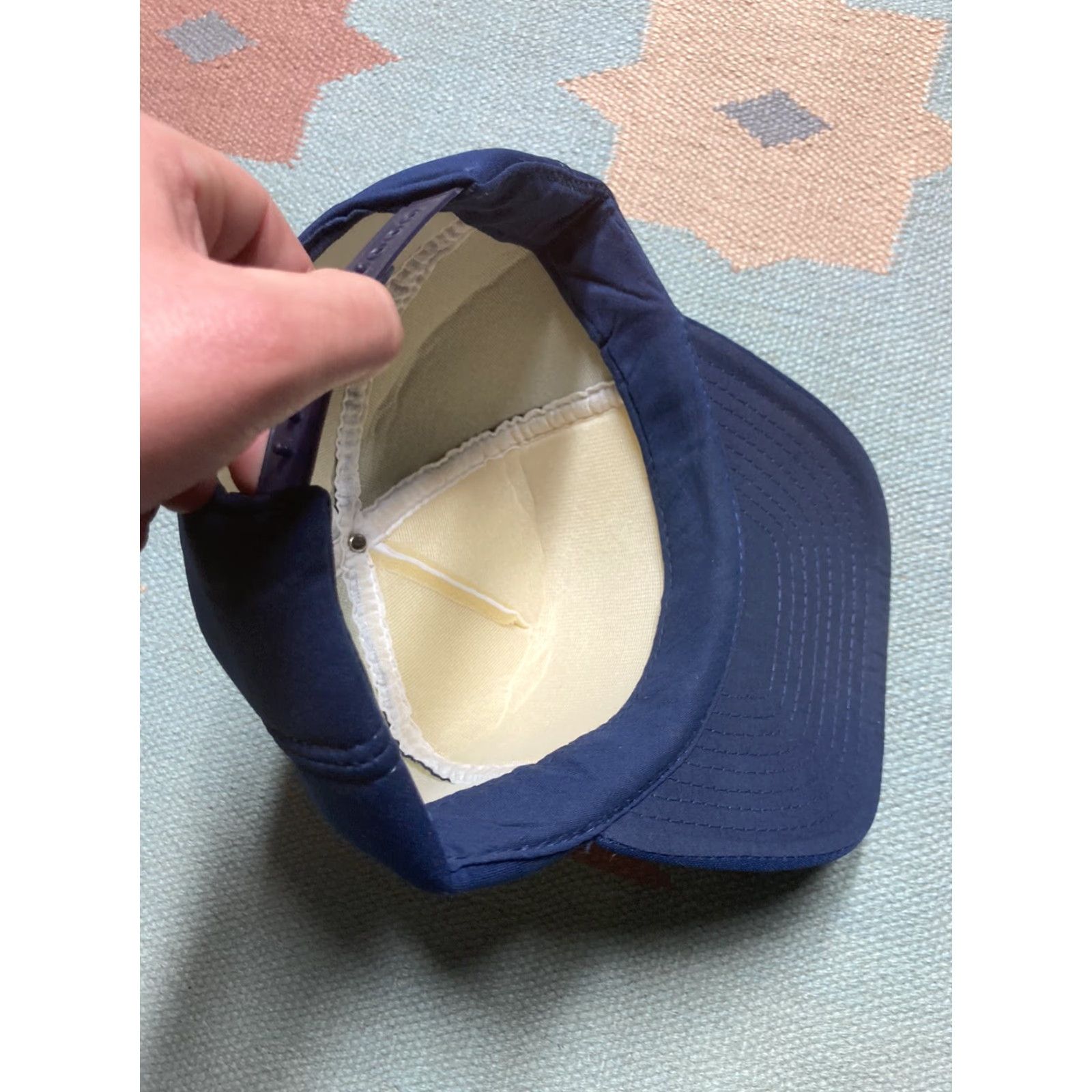 Vintage VINTAGE Universal SnapBack Hat Cap Since 1923 Adjustable University Blue Mens Adjustable Snapback Hat Size ONE SIZE - 6 Thumbnail