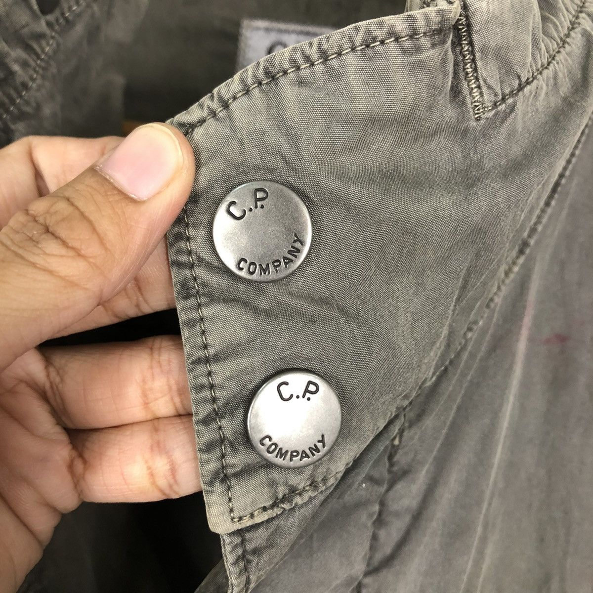 C.P. Company 🔥VINTAGE BIKER JACKET CP COMPANY MADE IN ITALY CARGO POCKET Size US L / EU 52-54 / 3 - 18 Thumbnail