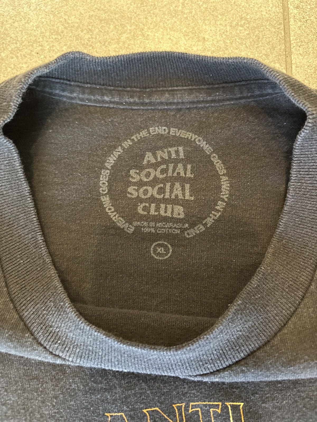 Anti Social Social Club Flame Within AntiSocialSocialClub Tee Size US XL / EU 56 / 4 - 3 Thumbnail