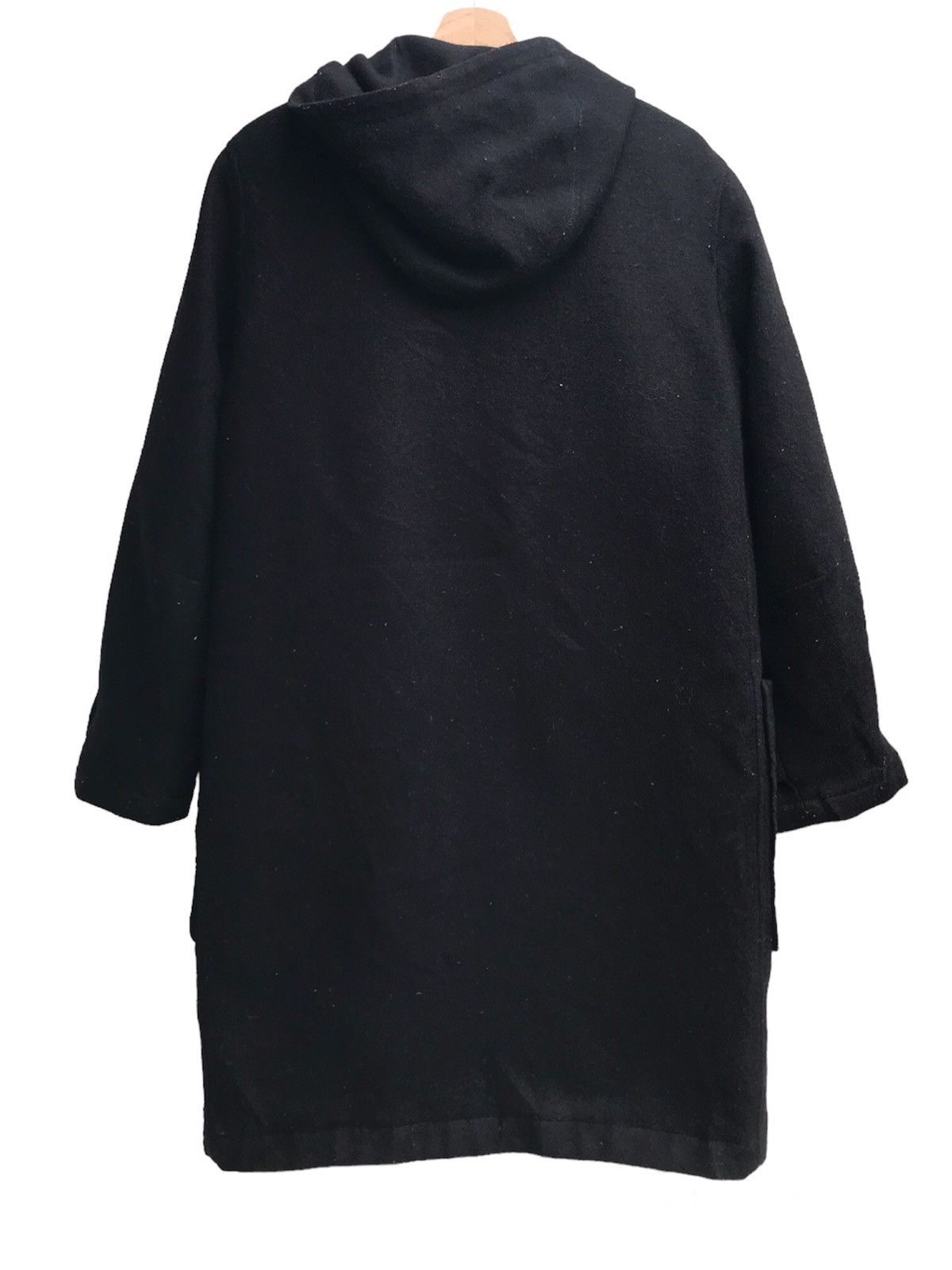 Christophe Lemaire × Lemaire × Uniqlo Uniqlo Lemaire Wool Hooded Coat Size US M / EU 48-50 / 2 - 2 Thumbnail