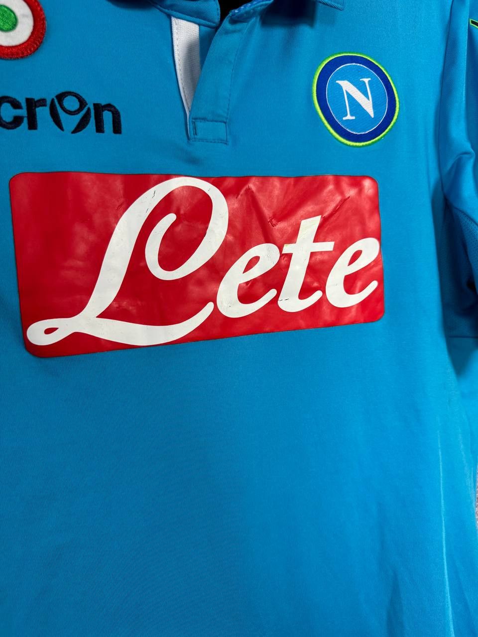 Macron × Vintage Vintage SSC Napoli 2014/15 Macron Soccer Jersey Size US M / EU 48-50 / 2 - 9 Thumbnail