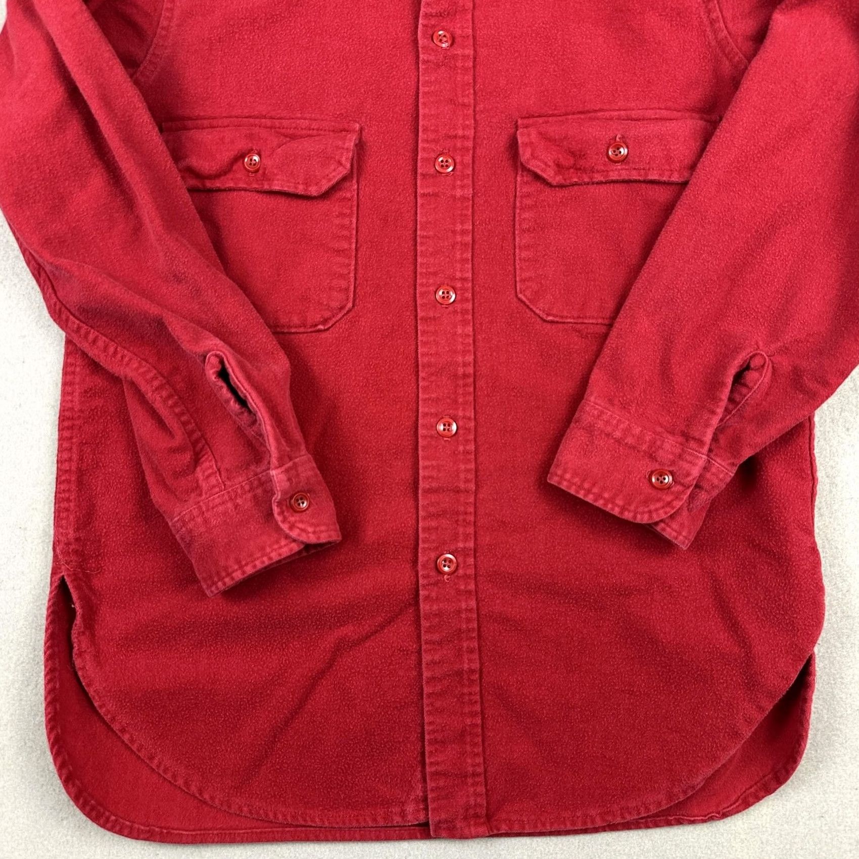 Vintage VINTAGE REI Shirt Men Medium Red Flannel Button Up Workwear 90s M Size US M / EU 48-50 / 2 - 3 Thumbnail