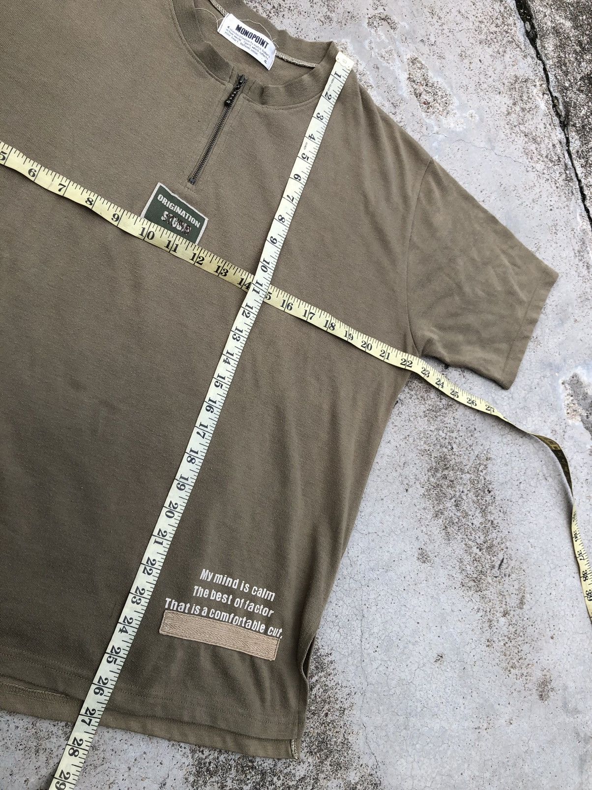 Hypebeast RARE⚡️⚡️BACK POCKET OVERSIZE TEE BY MONOPOINT Size US L / EU 52-54 / 3 - 8 Thumbnail