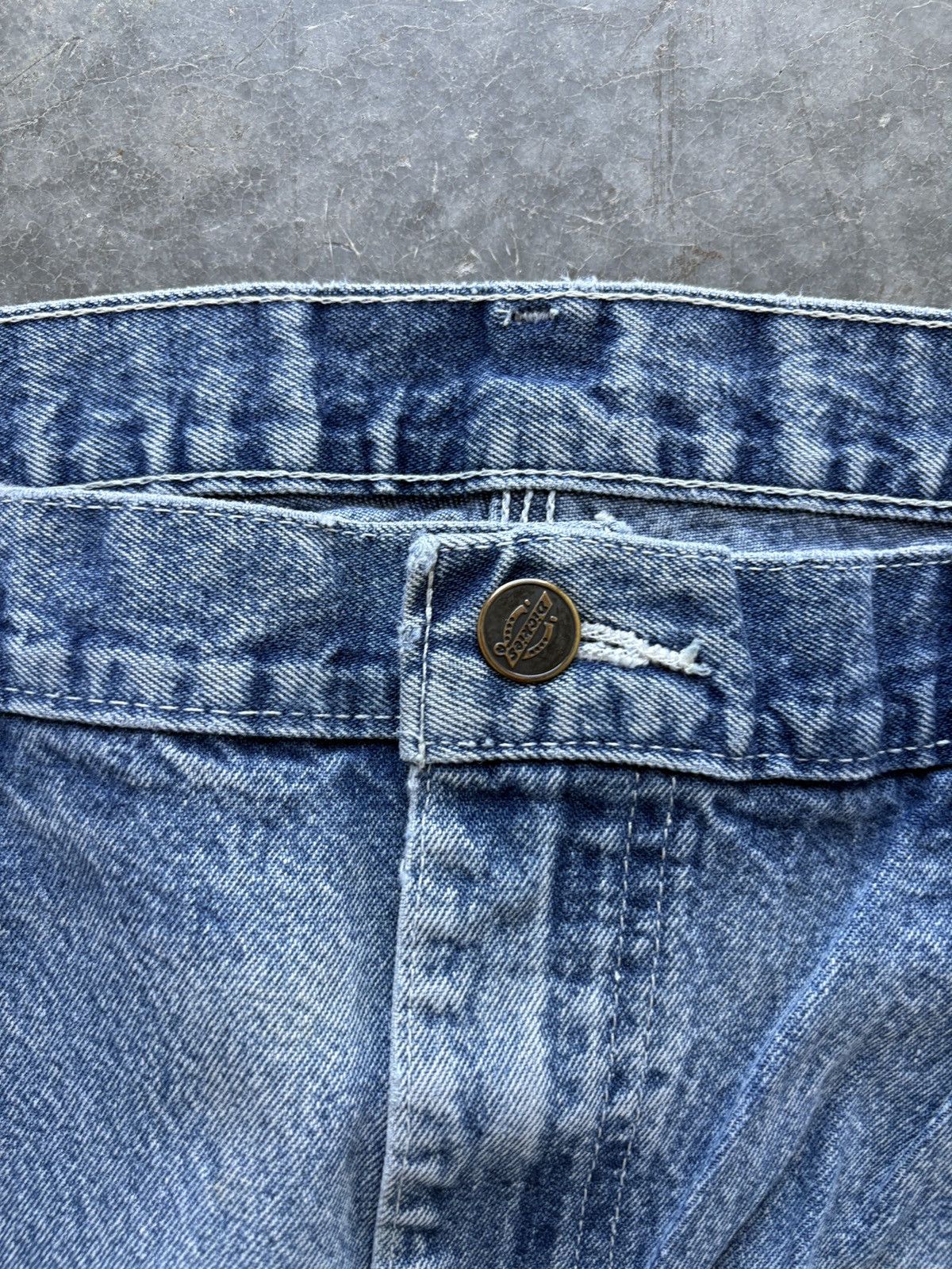 Dickies Thrashed Vintage Y2K Dickies Carpenter Jeans 36x31 Faded Size US 36 / EU 52 - 4 Thumbnail