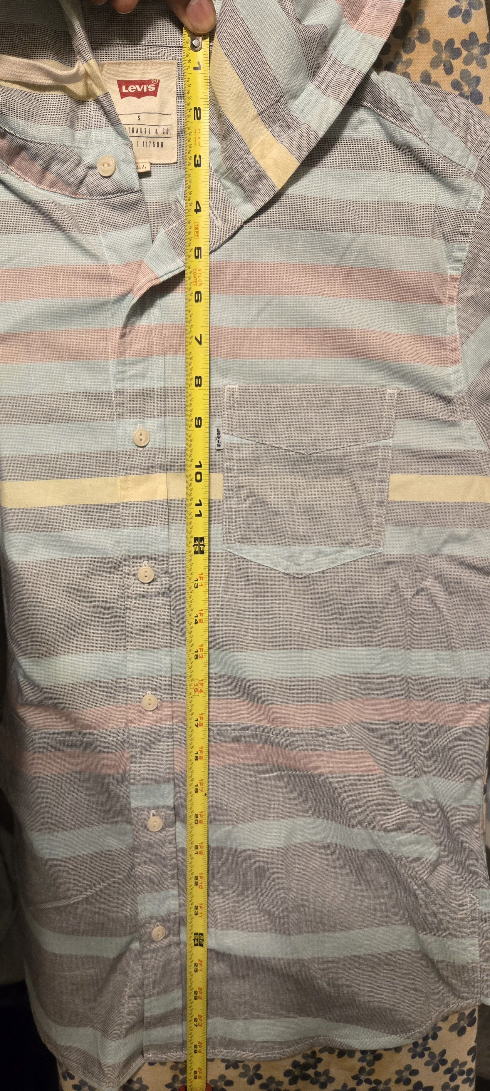 Levi's Vintage Levi Hooded Button Up L/S Shirt Size US S / EU 44-46 / 1 - 7 Thumbnail