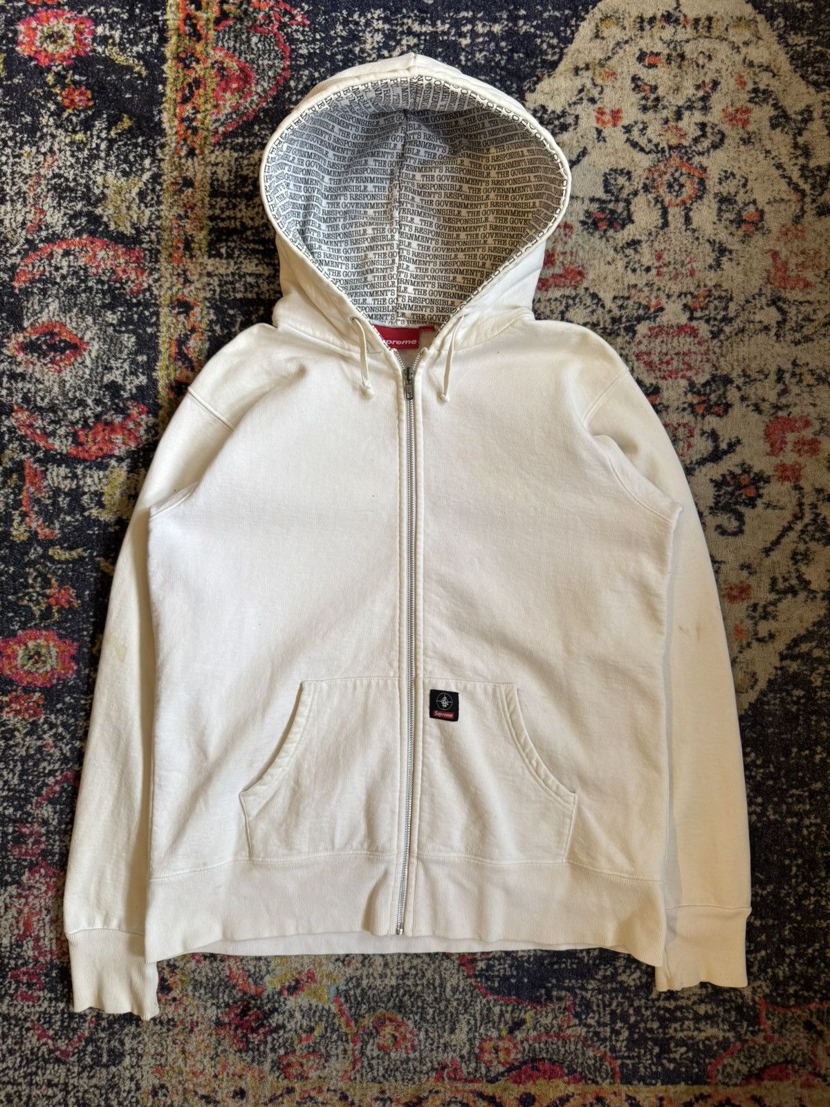 Supreme Rare 2006' Supreme x Public Enemy Zipper Hoodie Size US M / EU 48-50 / 2 - 4 Thumbnail
