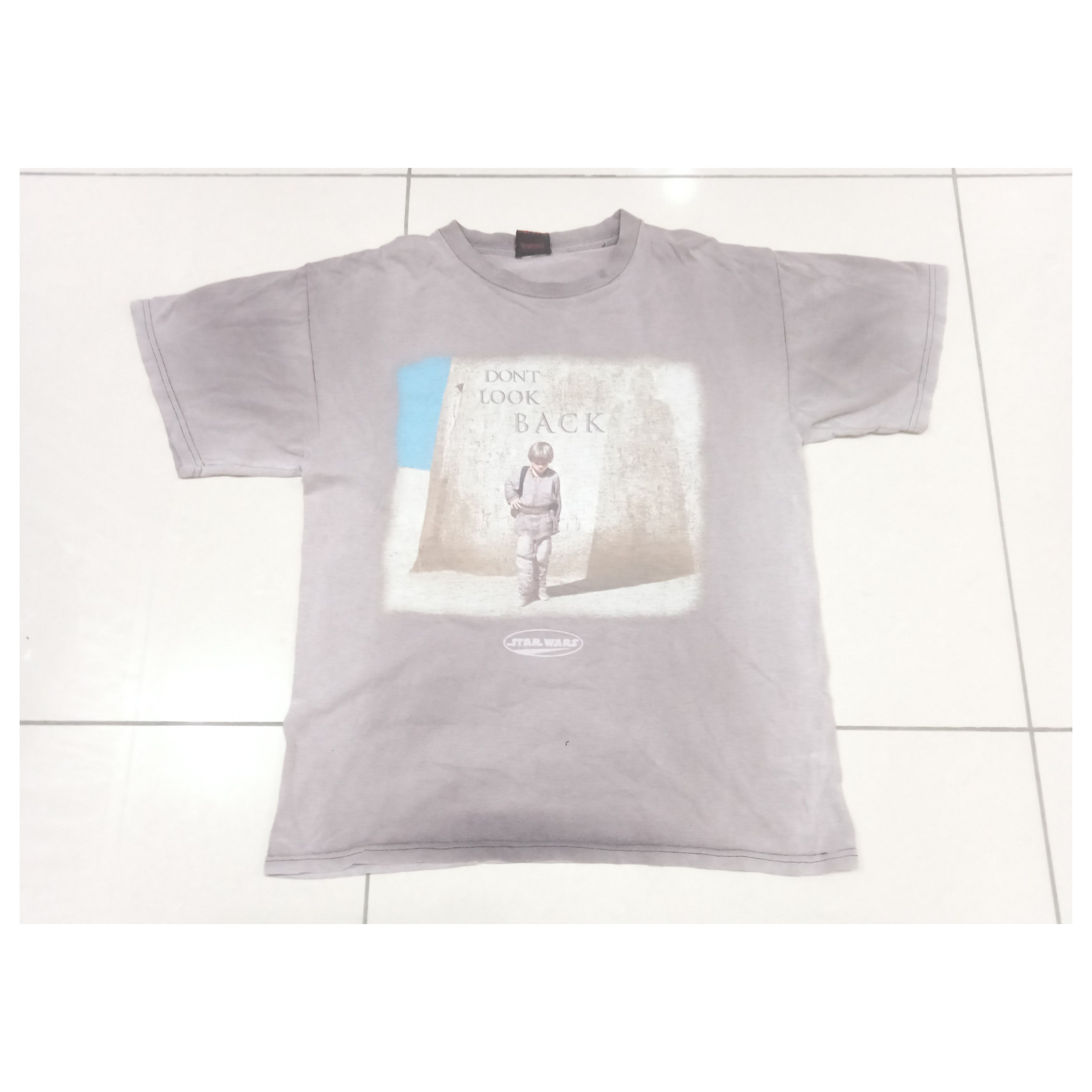 Vintage Faded Vintage 90s Star Wars Episode 1 Luke Skywalker T Shirt Size US M / EU 48-50 / 2 - 1 Thumbnail