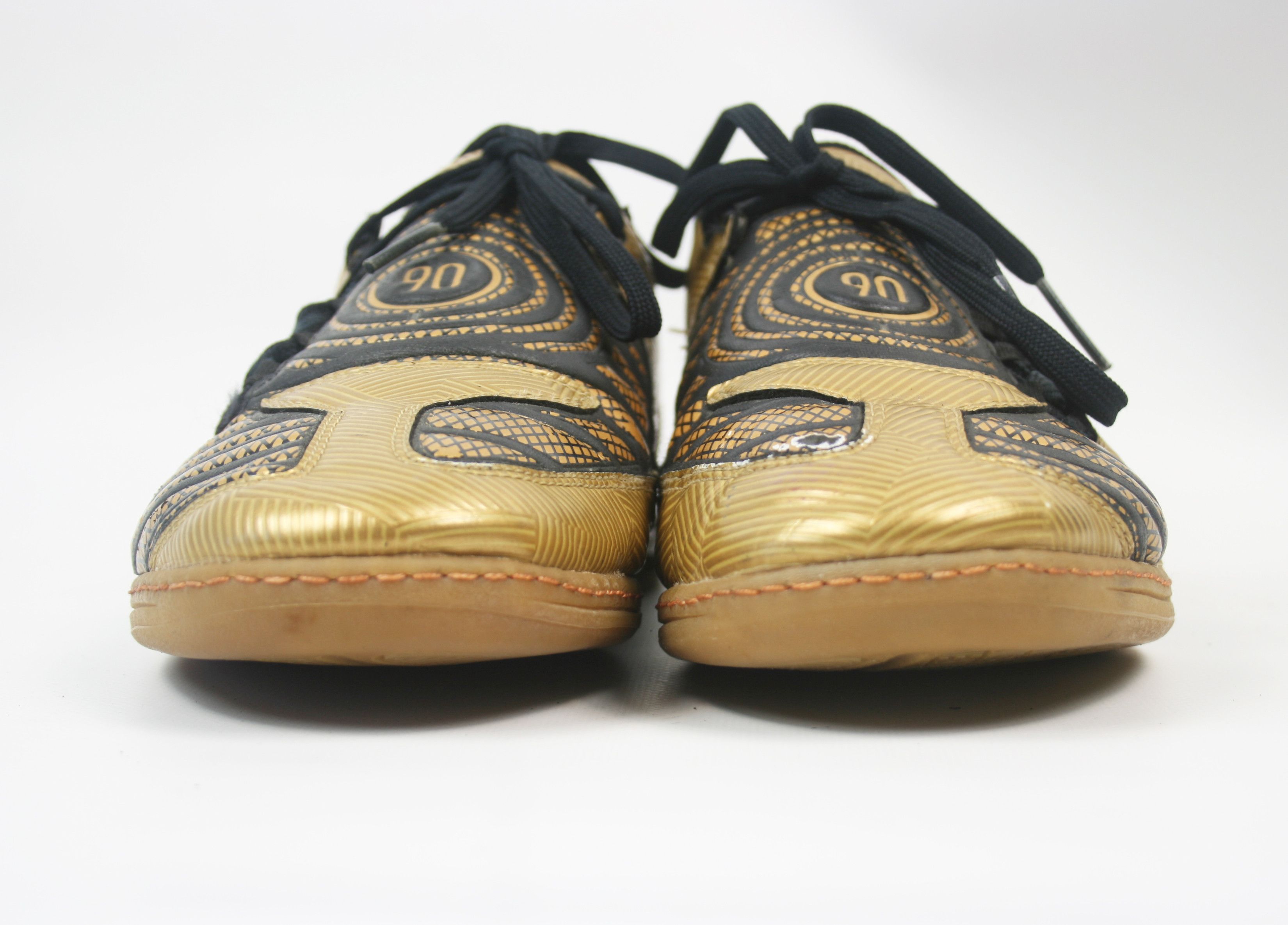 Nike 2008 Total 90 Shoot Li Lc Low Football Sneakers Vintage Size US 9 / EU 42 - 4 Thumbnail