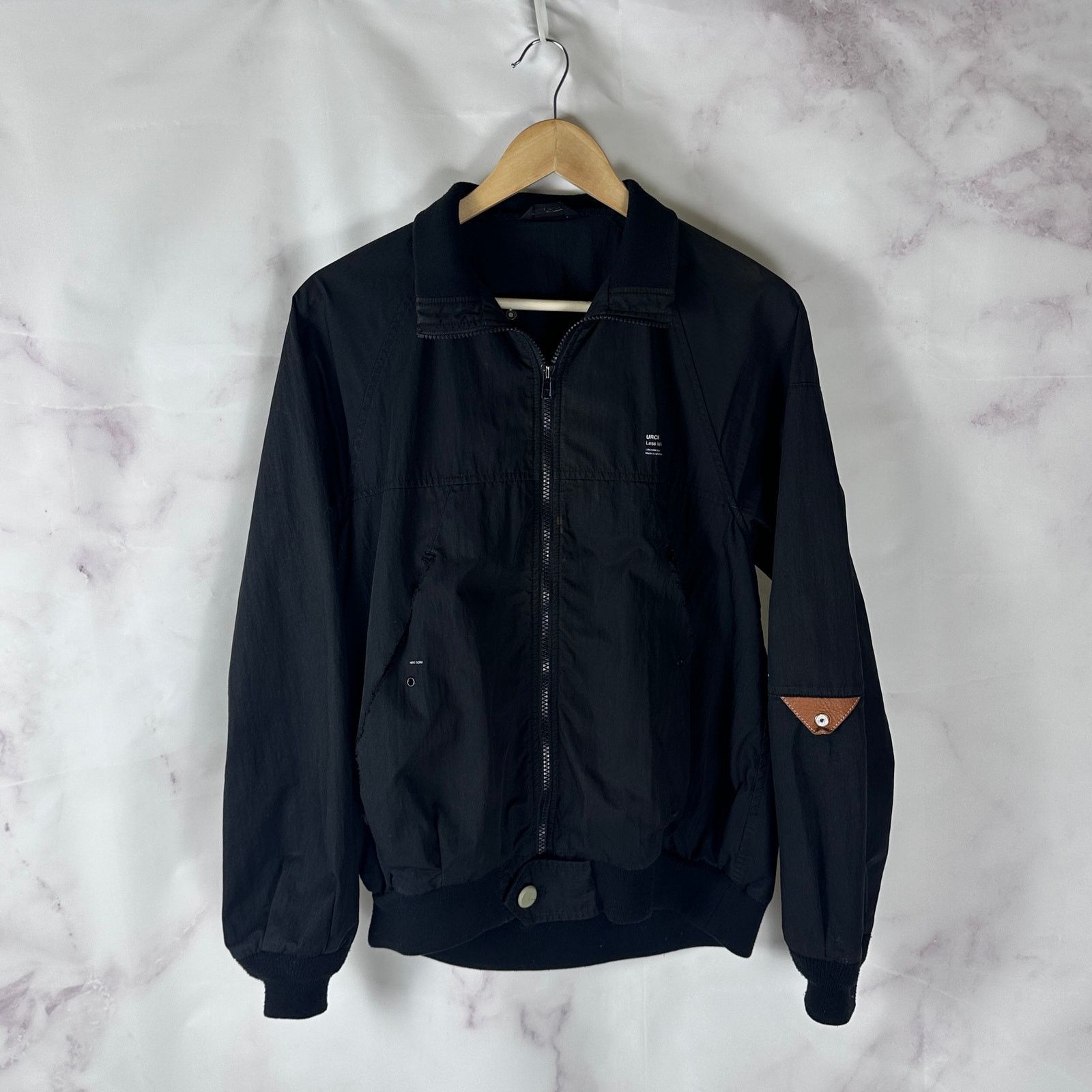 Undercover S/S10 ‘Less But Better’ Black Bomber Jacket Size US M / EU 48-50 / 2 - 1 Thumbnail