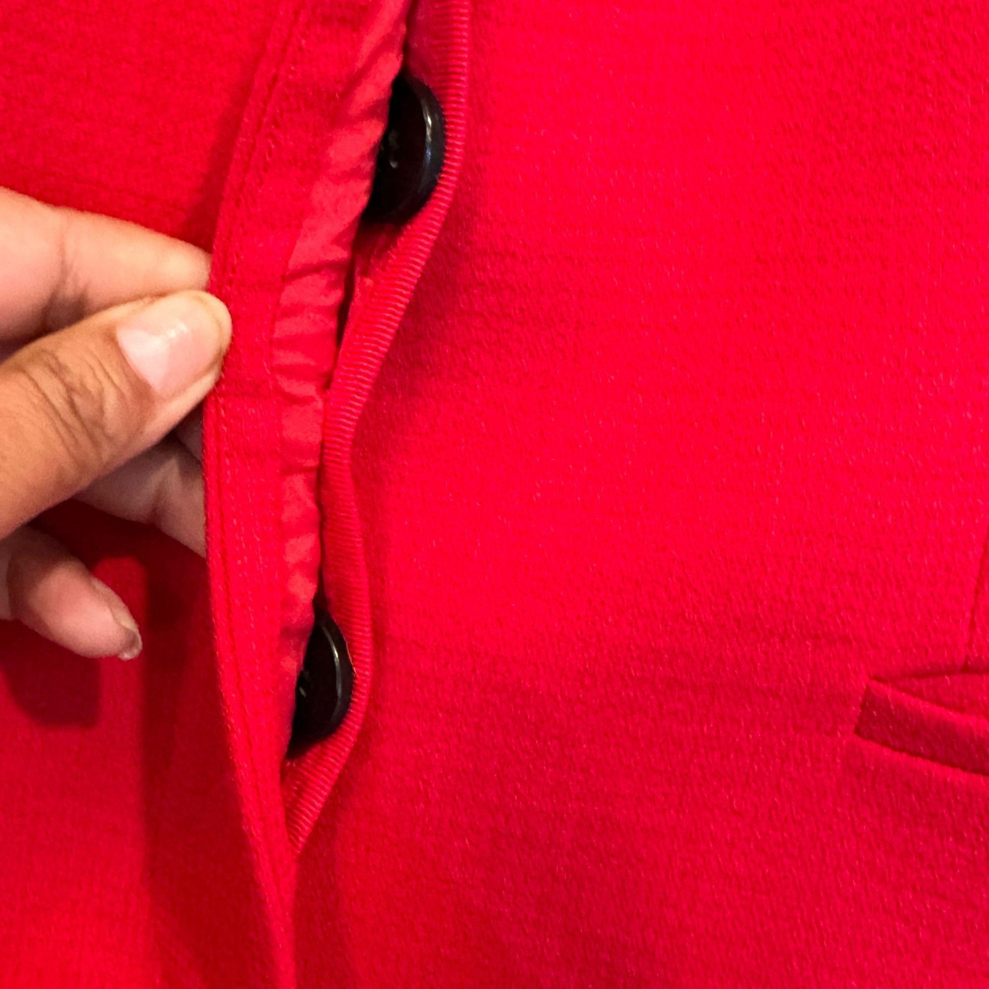 Ann Taylor ✨Ann Taylor Size 4/ Women's Red Elegant Long sleeve Blazer J Size S / US 4 / IT 40 - 6 Thumbnail